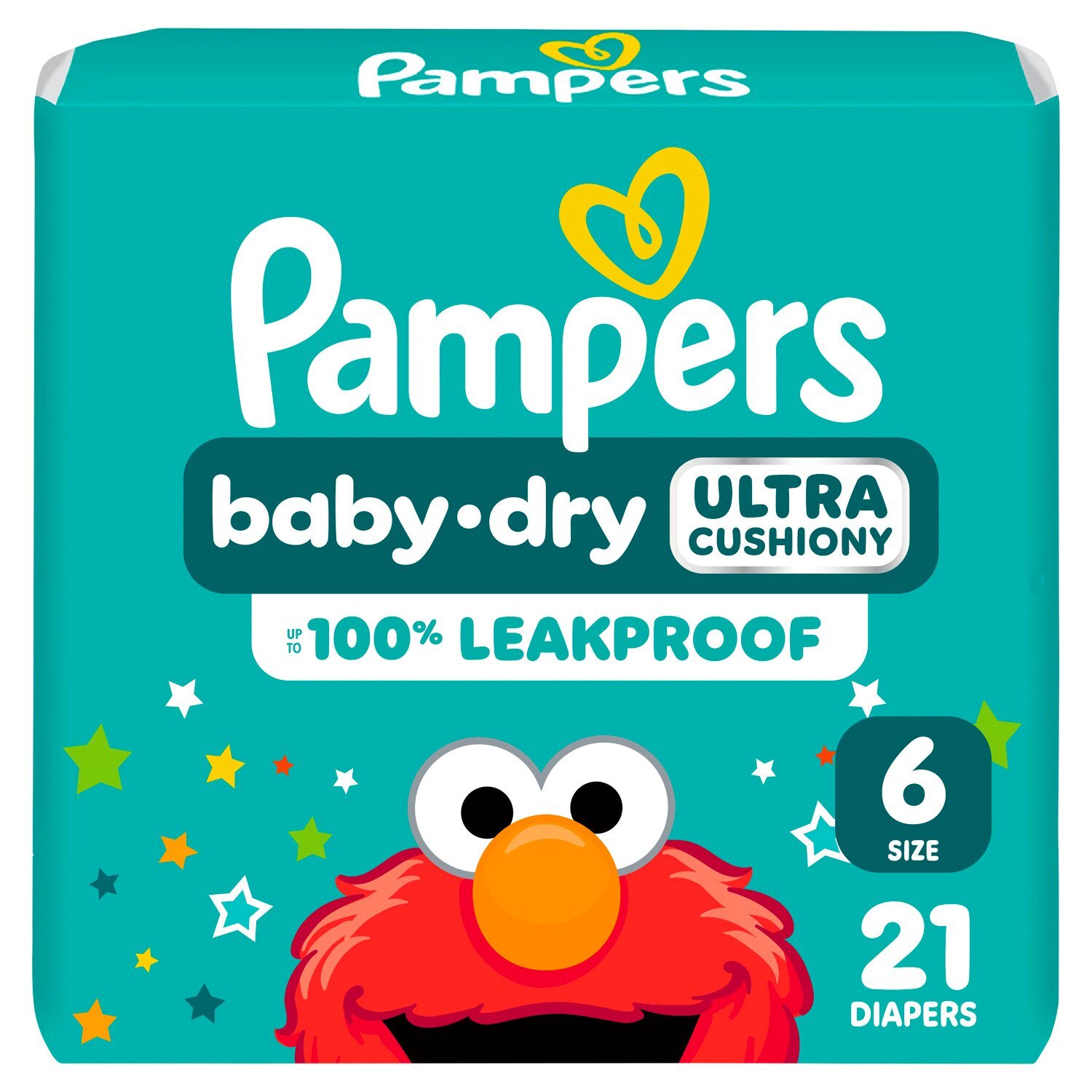 pampers1様 Pampers Baby-Dry Ultra Cushiony Diapers Jumbo Pack, Size 6, 23-44