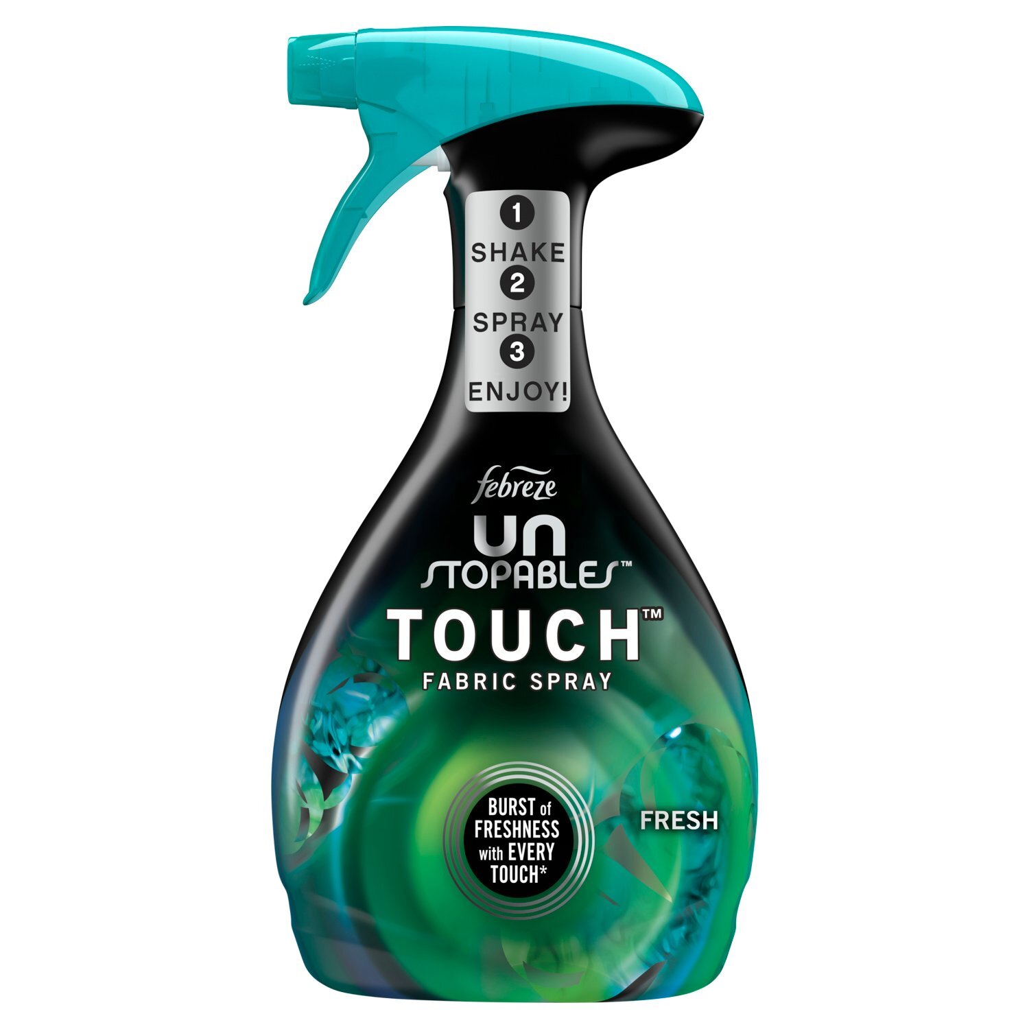 Febreze Fabric Spray Air Freshener, Odor-Fighting Fabric Refresher, Unstoppables Fresh Scent, 27 fl  Image 1 of 14