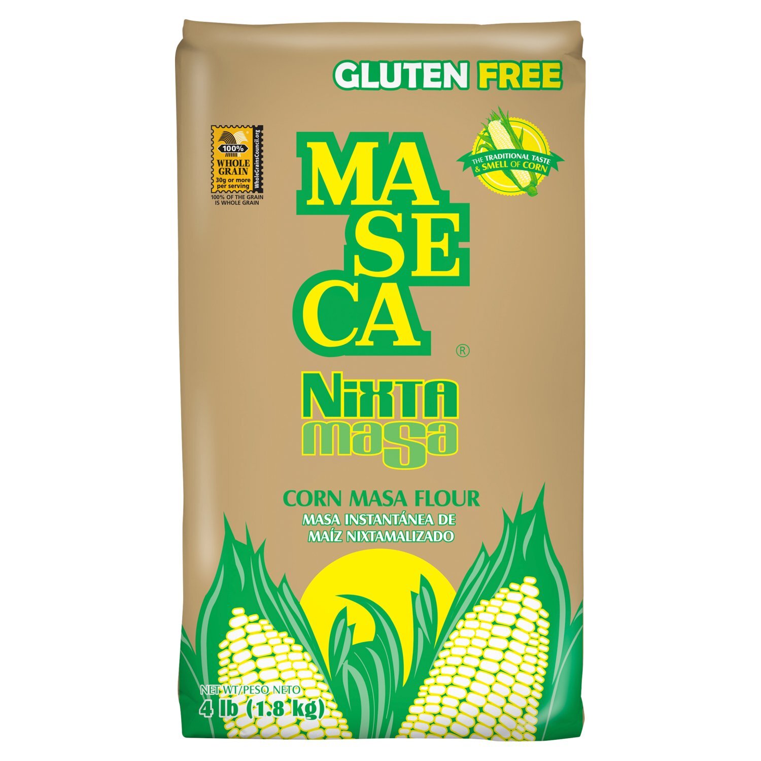 MASECA Nixtamasa Instant Corn Masa Flour 4 Lb - Fairway