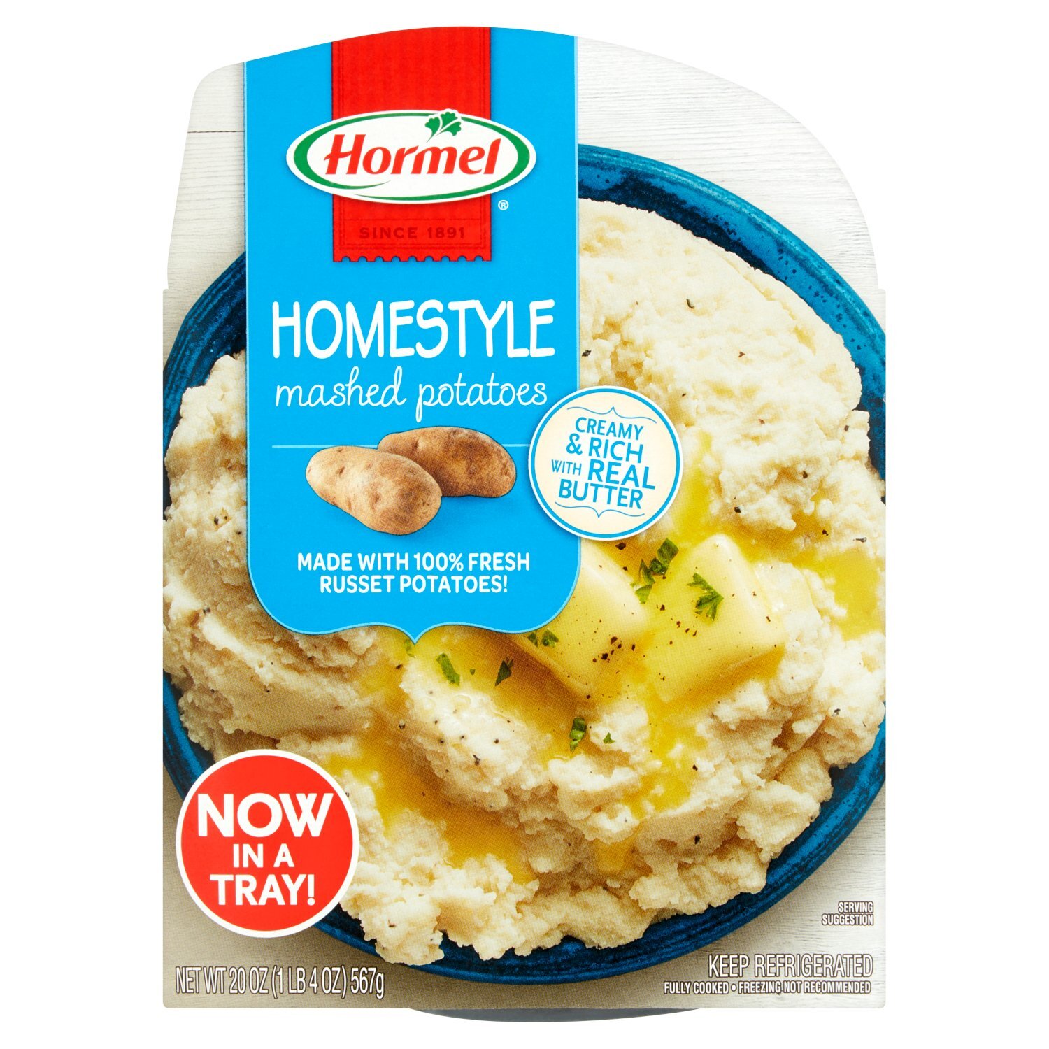 Hormel Homestyle Mashed Potatoes, 20 oz Image 1 of 5