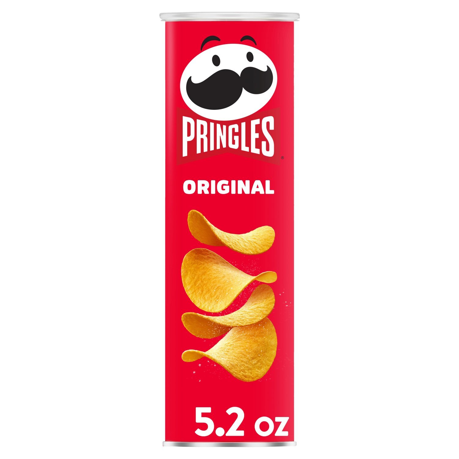Pringles Original Potato Crisps, 5.2 oz Image 1 of 12