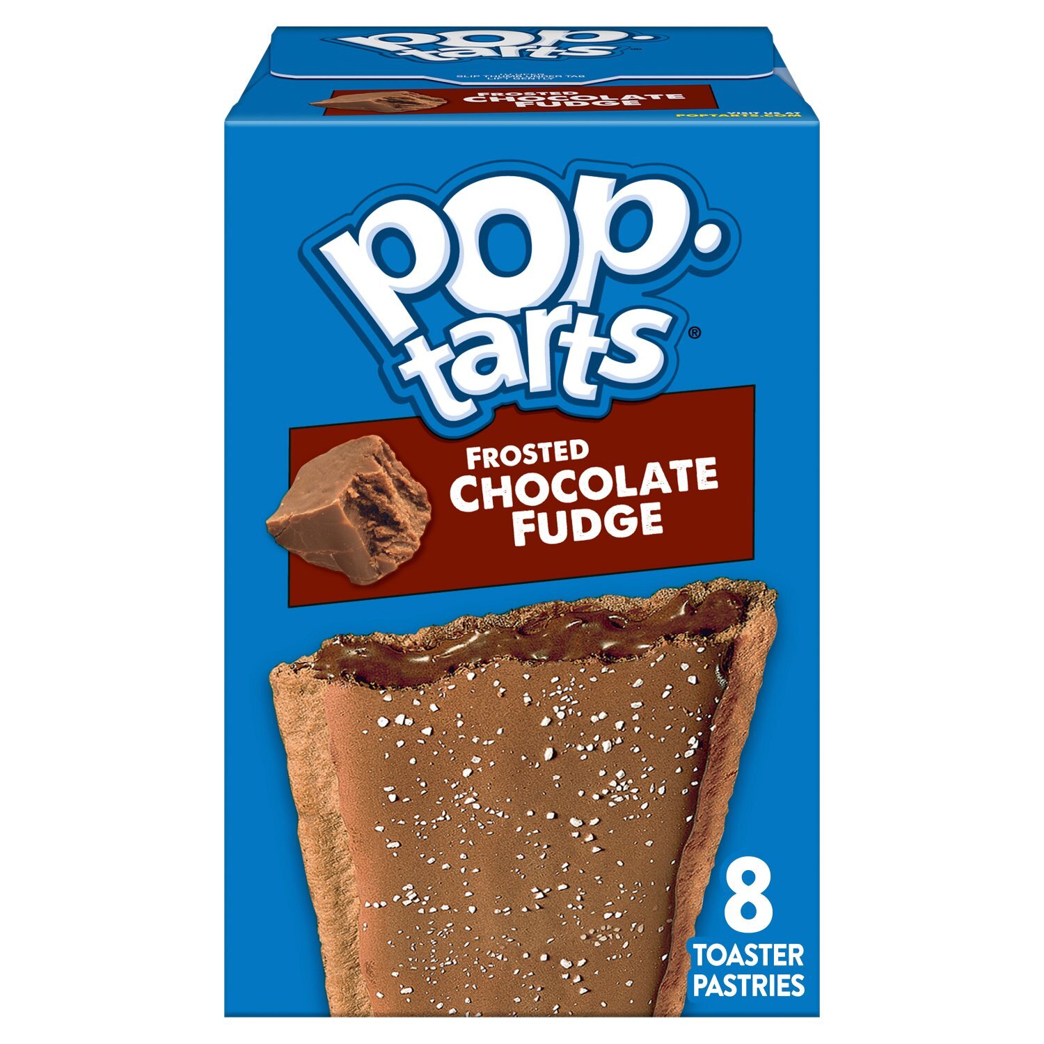 Pop-Tarts Frosted Chocolate Fudge Toaster Pastries, 8 count, 13.5