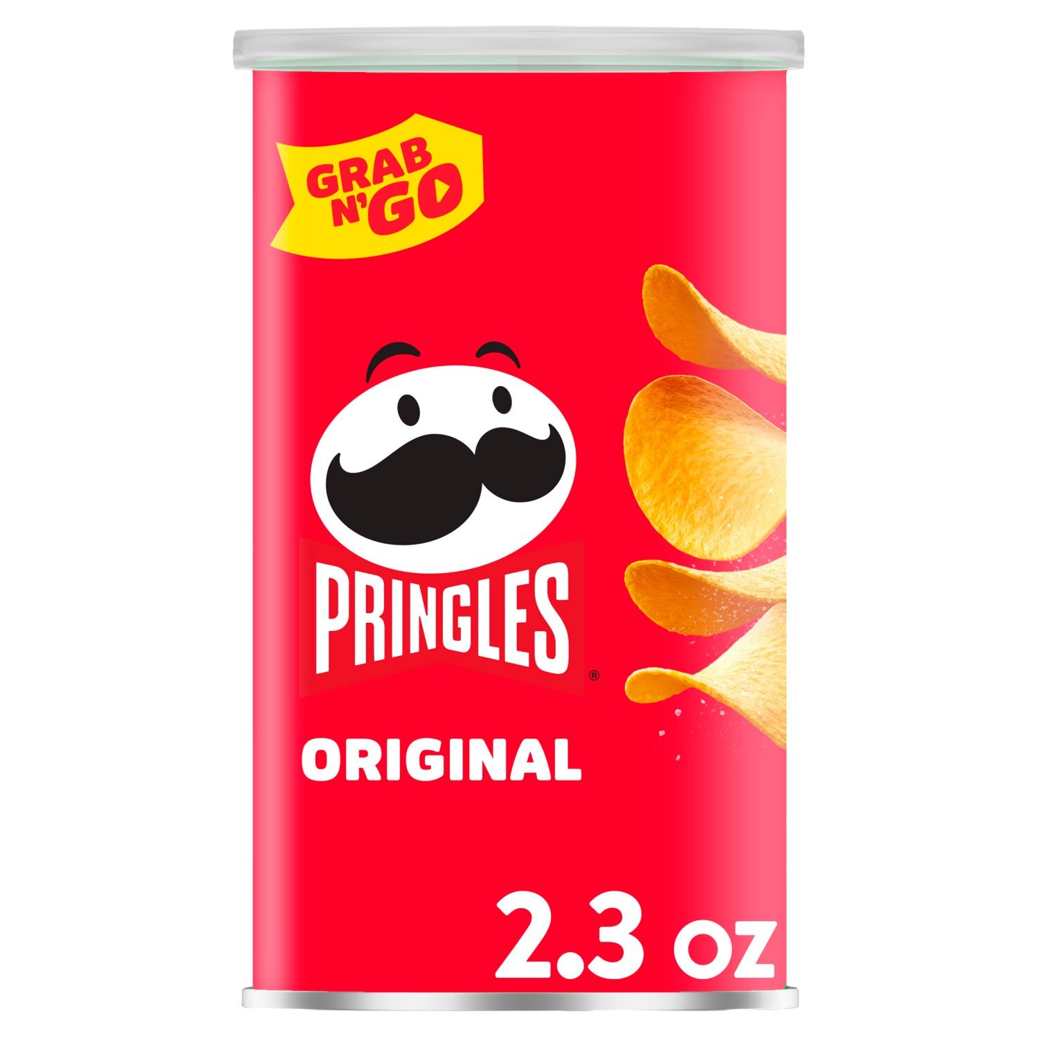 Pringles Original Potato Crisps, 2.3 oz Image 1 of 9