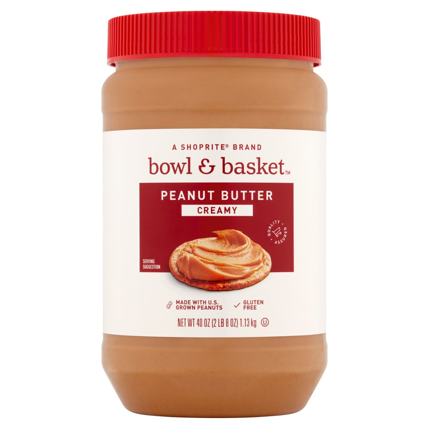 Bowl & Basket Creamy Peanut Butter, 40 oz Image 1 of 5