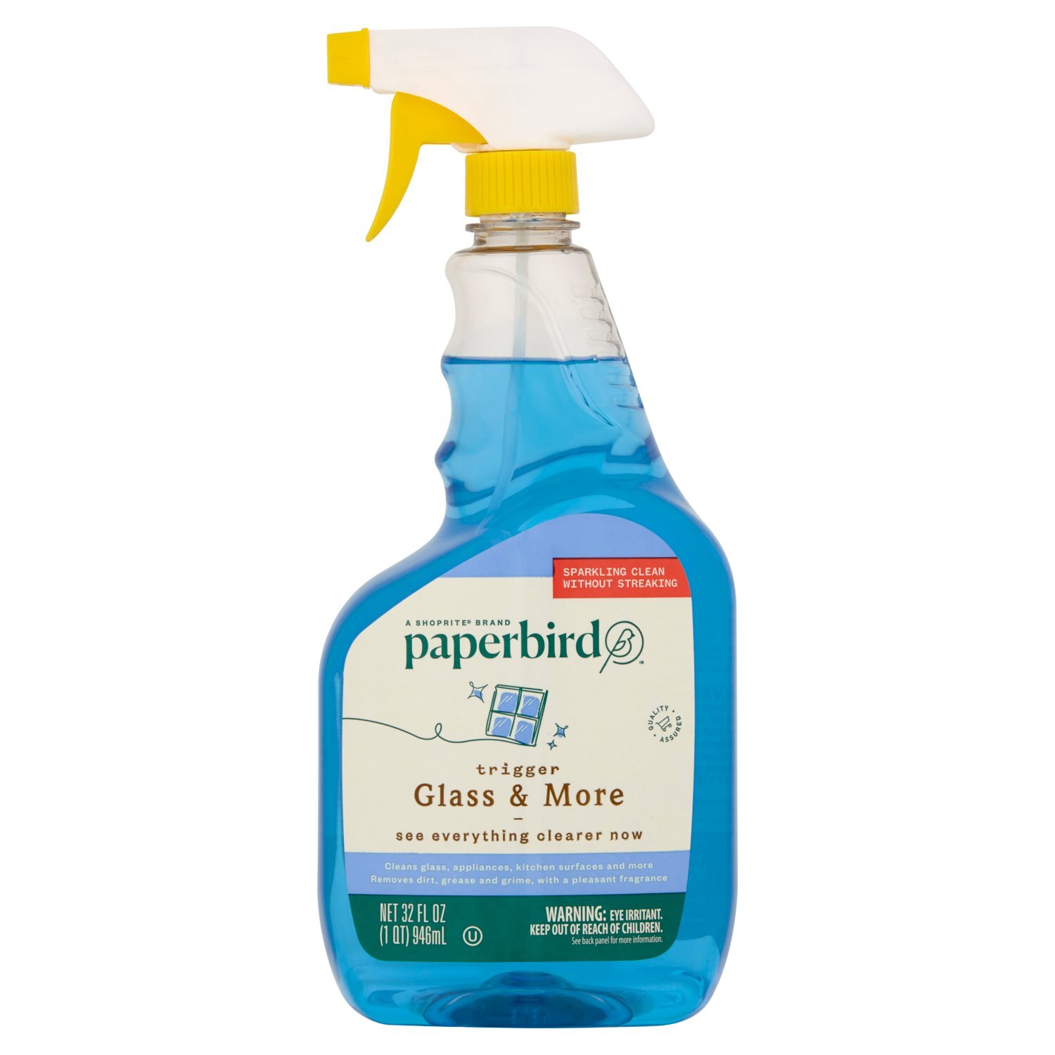 Paperbird Glass & More Trigger Cleaner, 32 fl oz Image 1 of 5