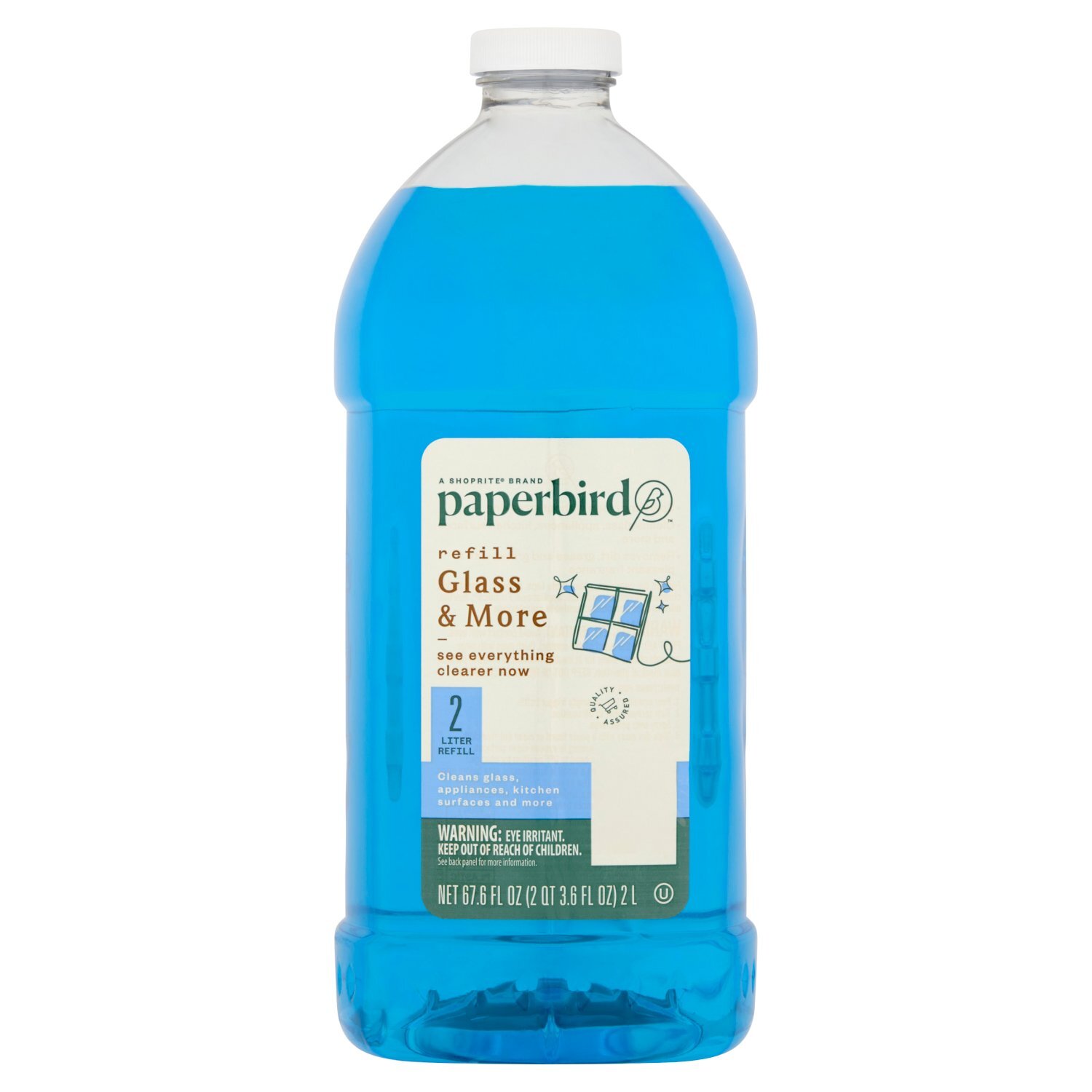 Paperbird Glass & More Refill, 67.6 fl oz Image 1 of 5