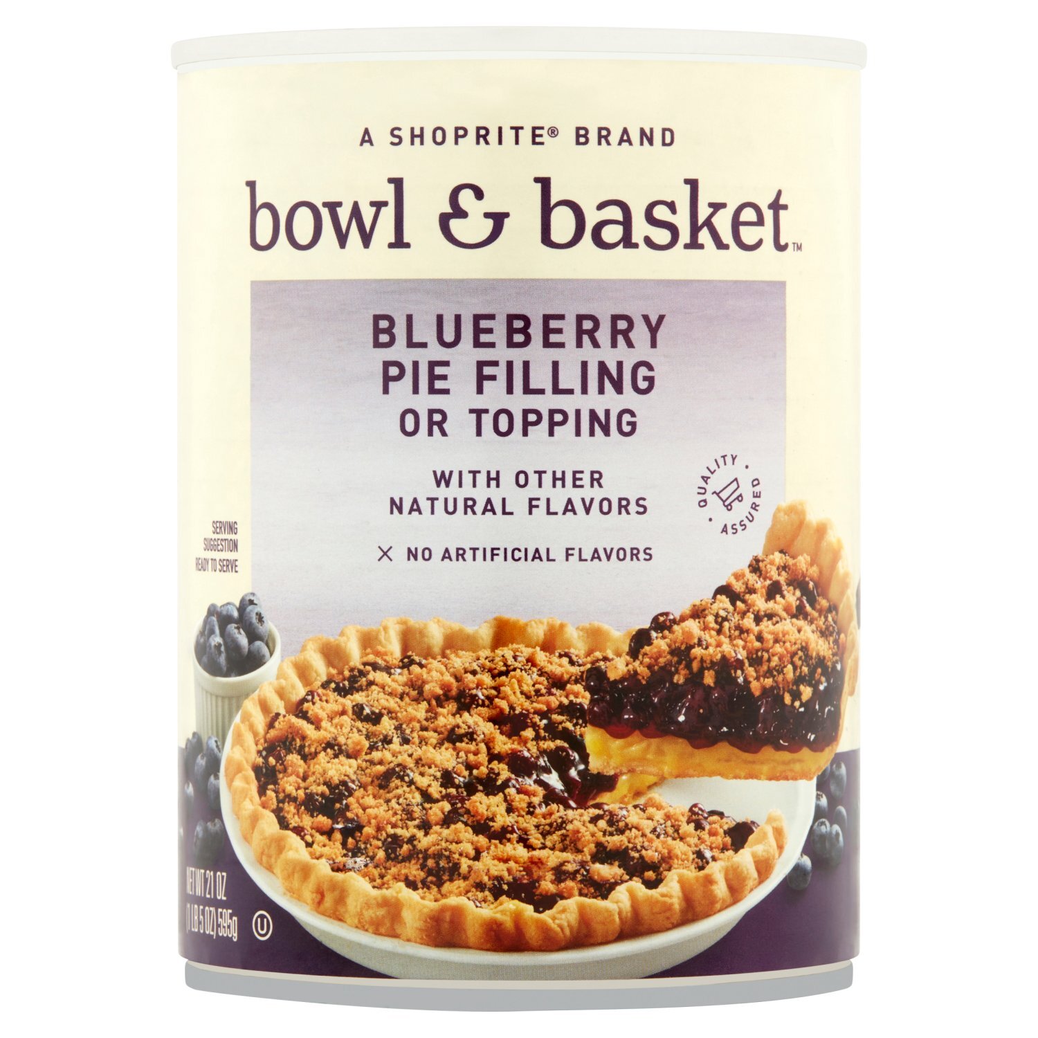 Bowl & Basket Blueberry Pie Filling or Topping, 21 oz Image 1 of 5