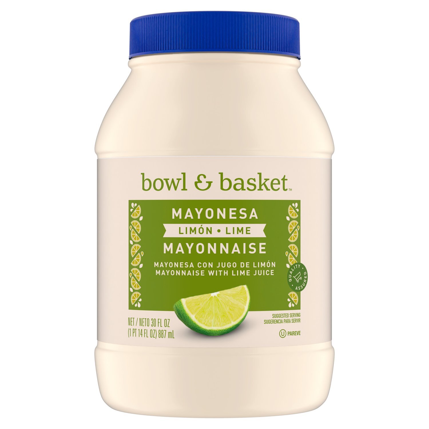 Bowl & Basket Lime Mayonnaise, 30 fl oz