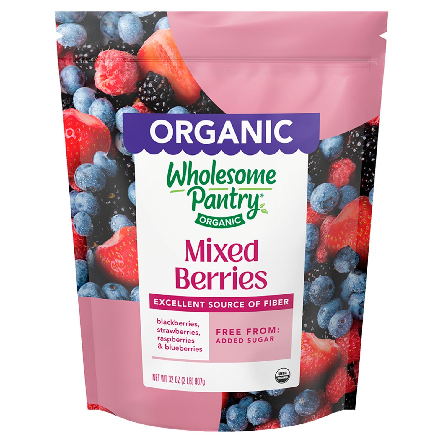 Wholesome Pantry Organic Mixed Berries, 32 oz - The Fresh Grocer
