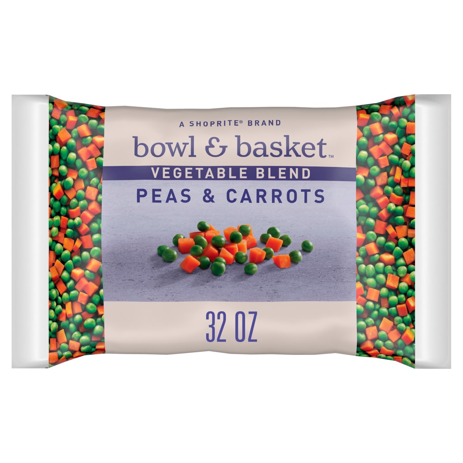 Bowl & Basket Peas & Carrots Vegetable Blend, 32 oz Image 1 of 2