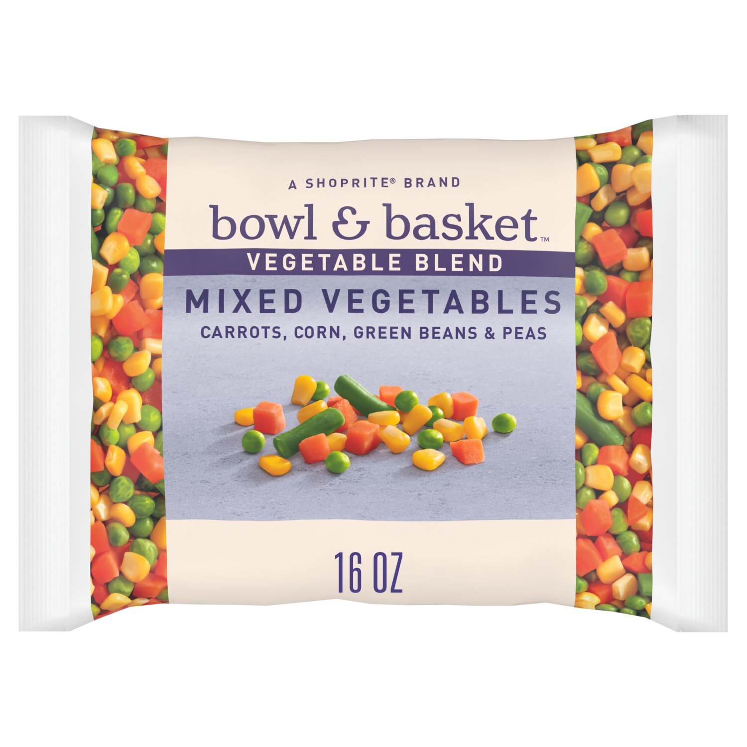Bowl & Basket Mixed Vegetables Blend, 16 oz Image 1 of 3