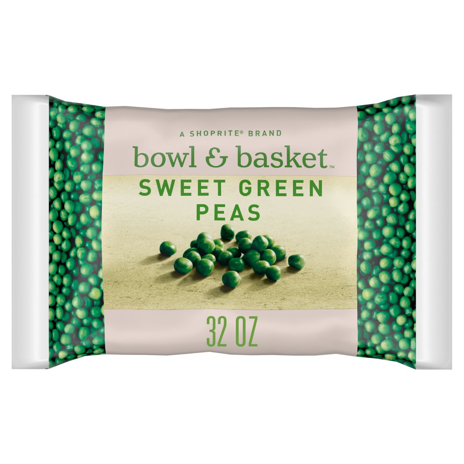 Bowl & Basket Sweet Green Peas, 32 oz Image 1 of 2