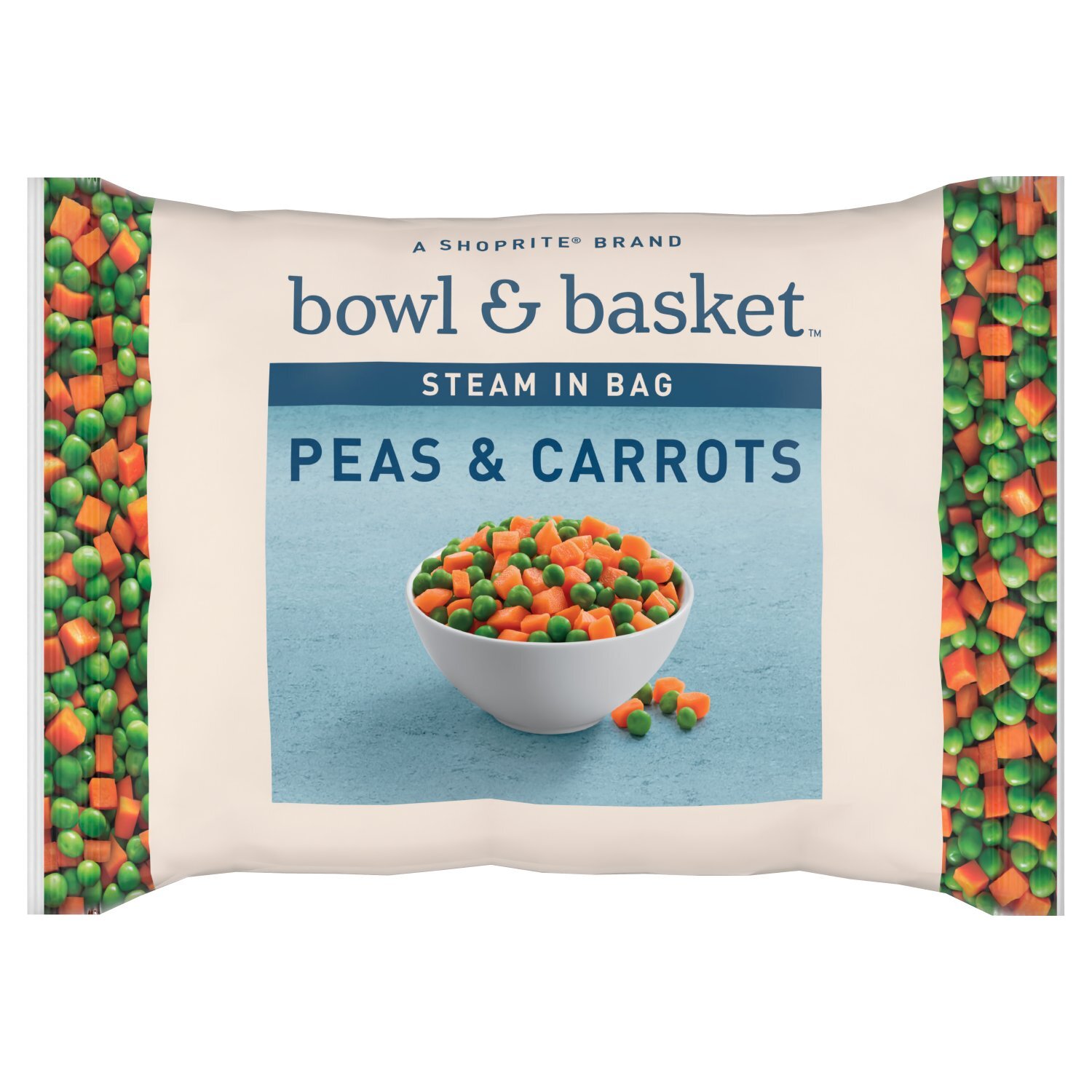 Bowl & Basket Steam in Bag Peas & Carrots, 12 oz Image 1 of 6