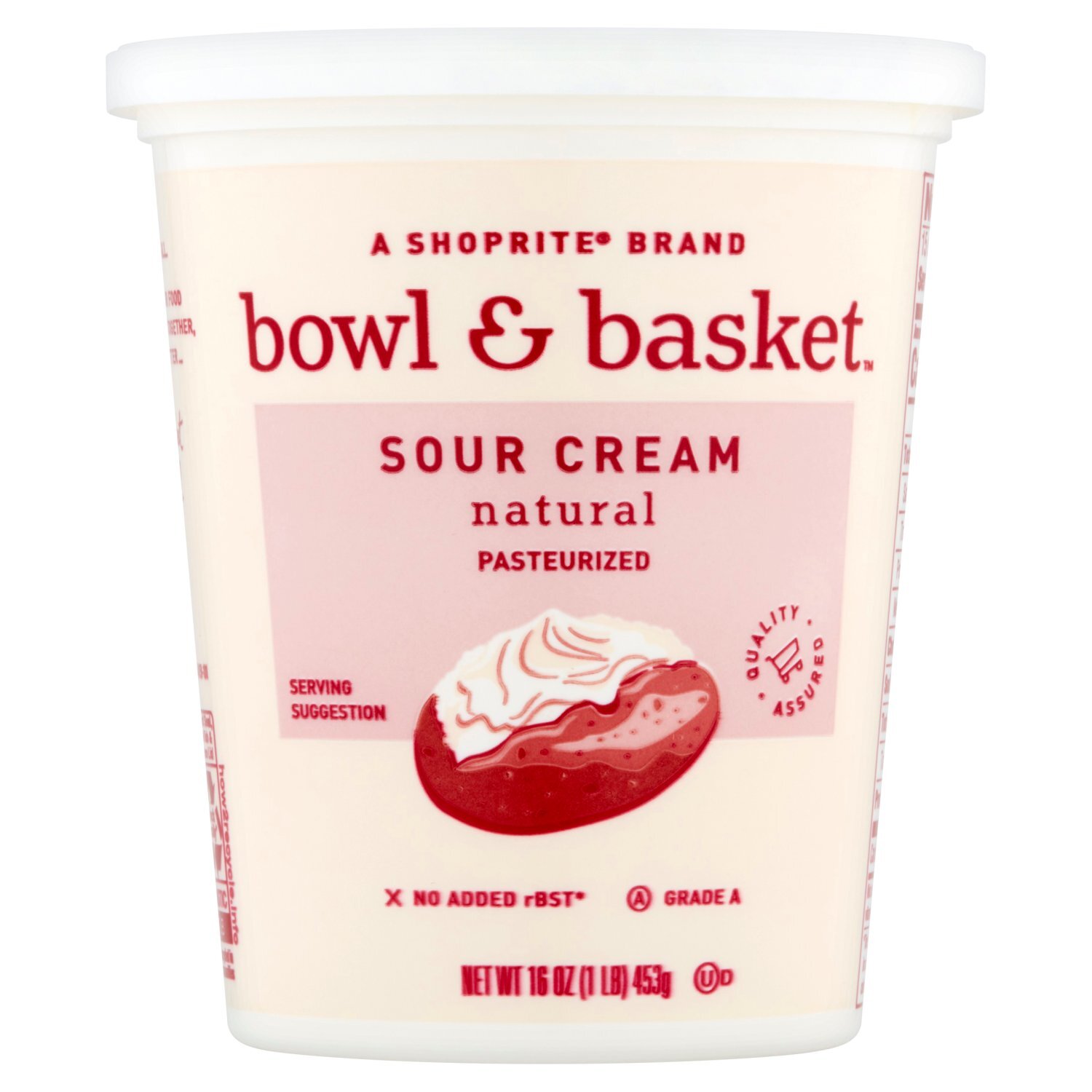 Bowl & Basket Natural Sour Cream, 16 oz Image 1 of 5