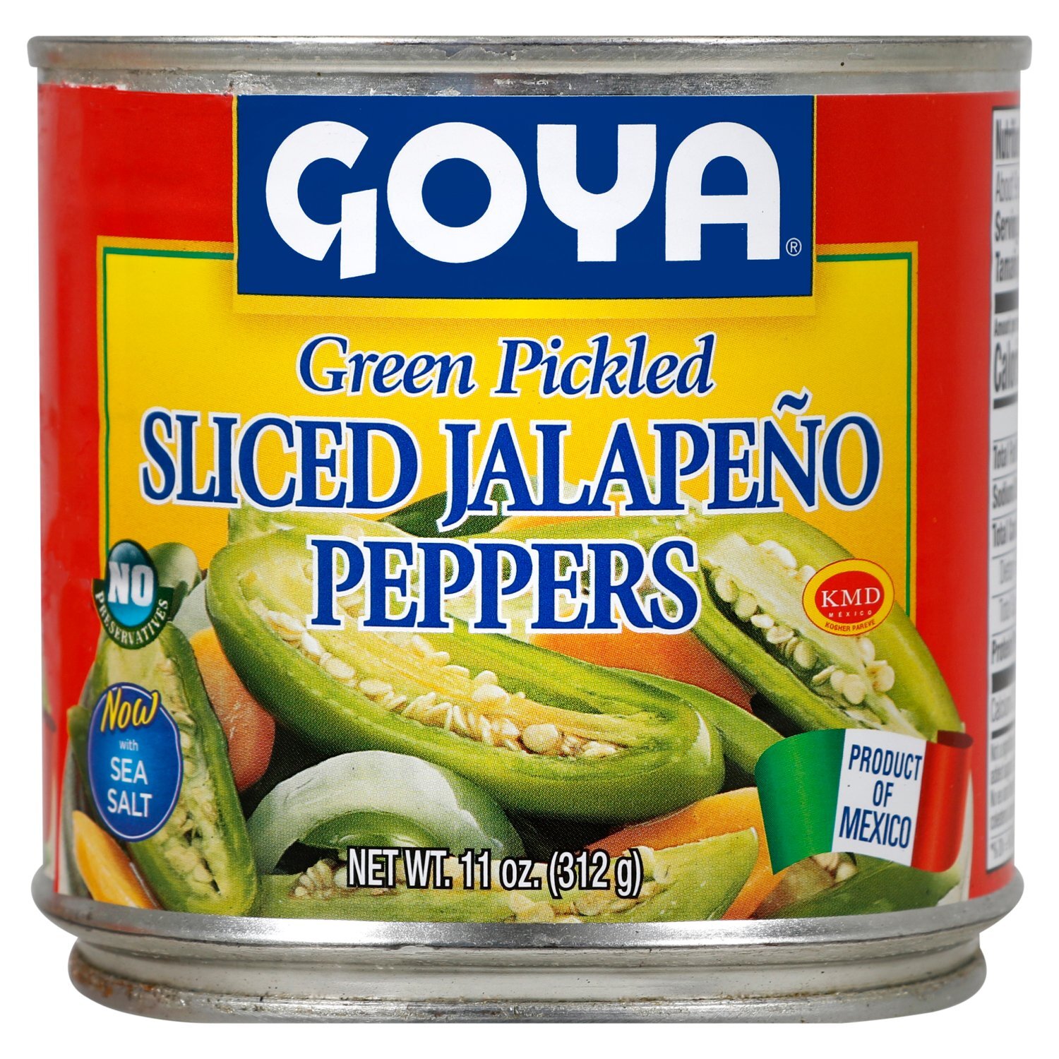 Goya Green Pickled Sliced Jalapeño Peppers, 11 oz - Fairway