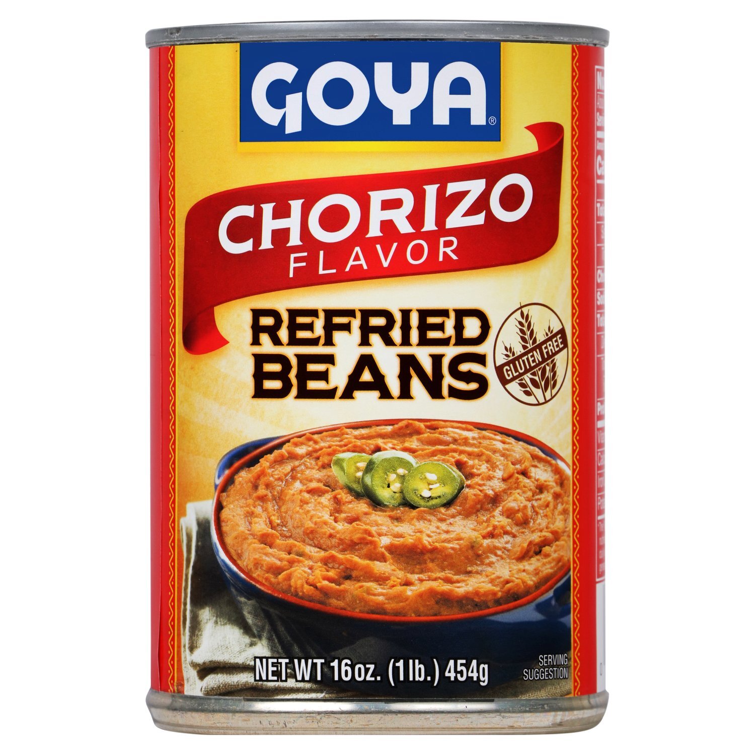 Goya Chorizo Flavor Refried Beans, 16 oz - Fairway