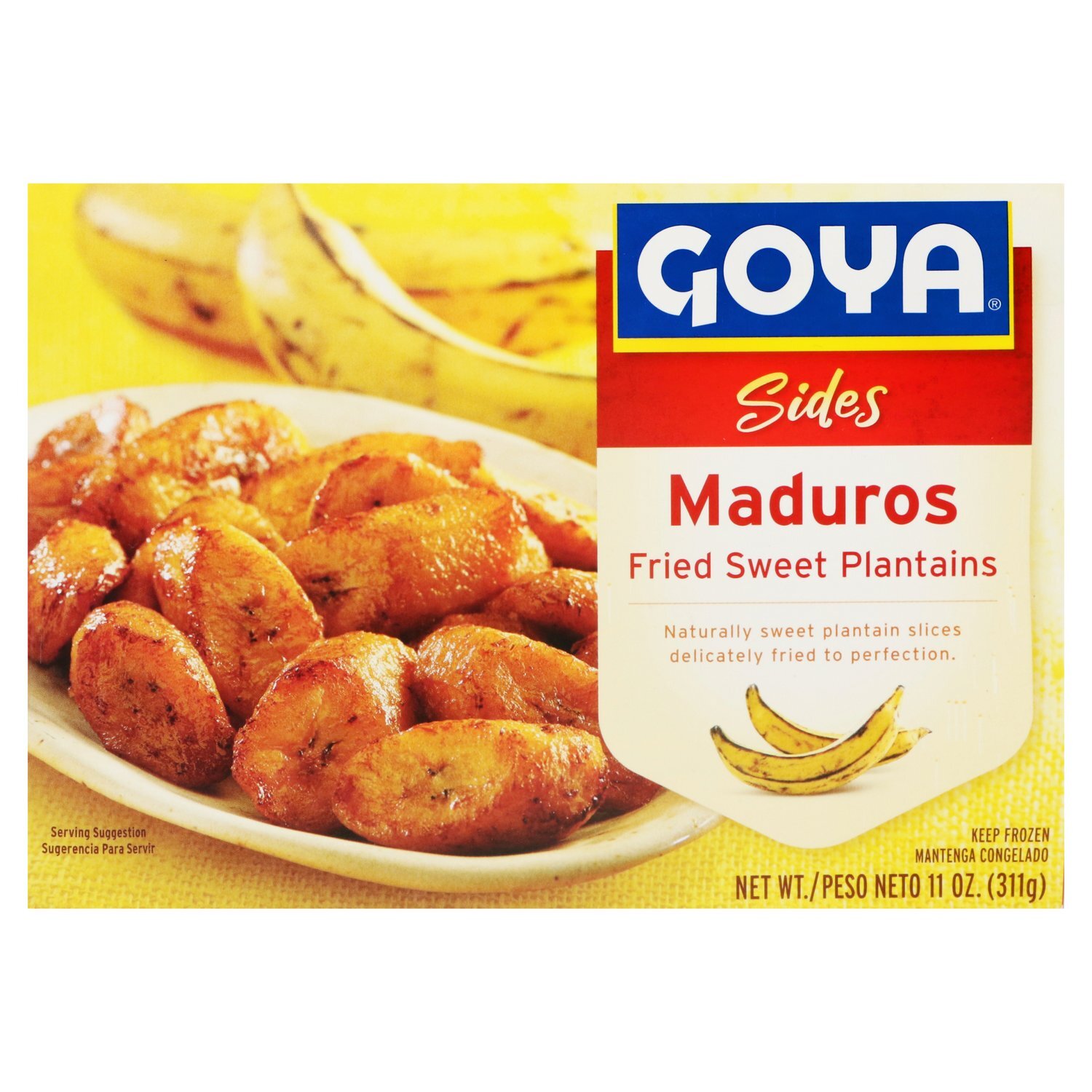 Goya Sides Fried Sweet Plantains Maduros, 11 oz Image 1 of 9