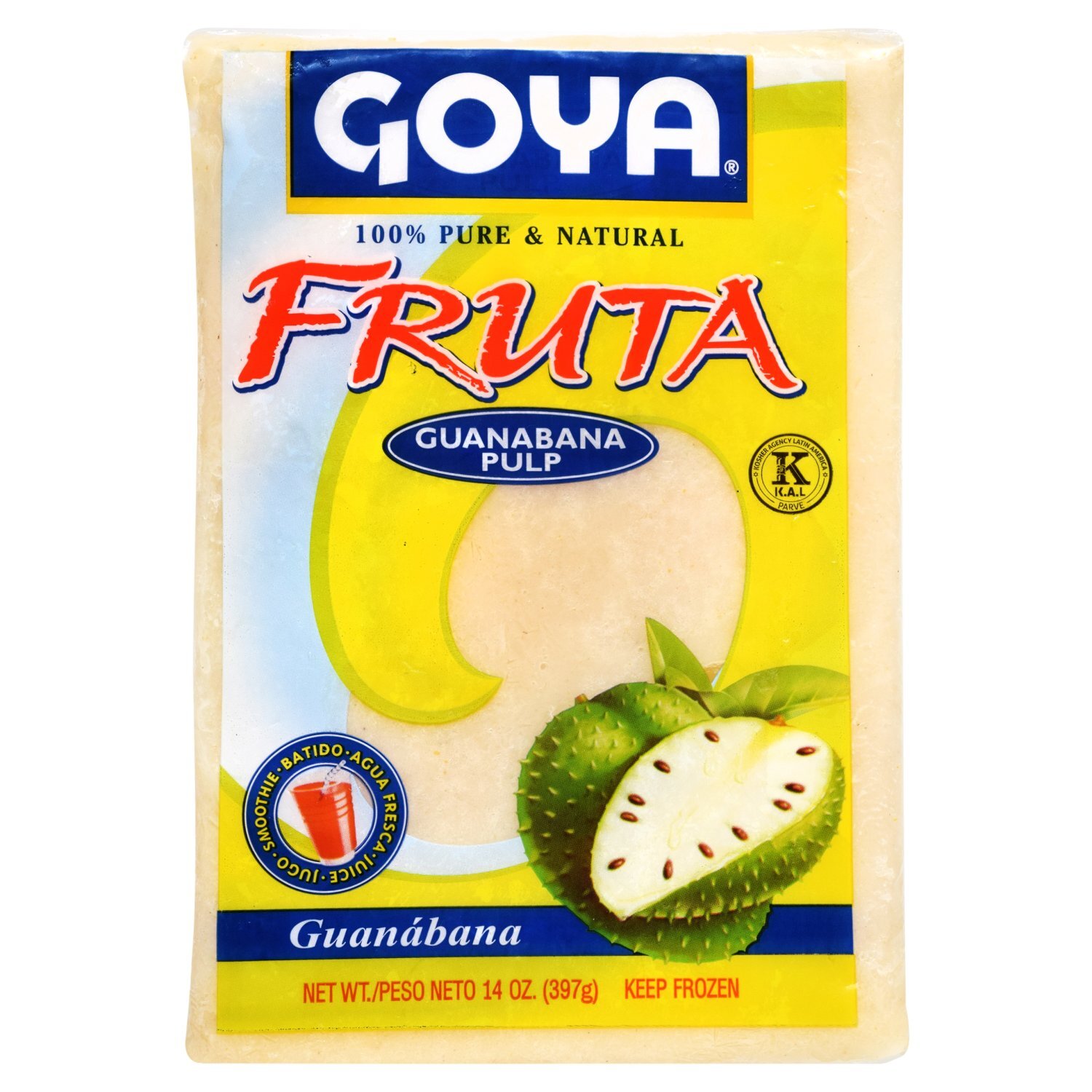 Goya Fruta Guanabana Pulp, 14 oz - Price Rite