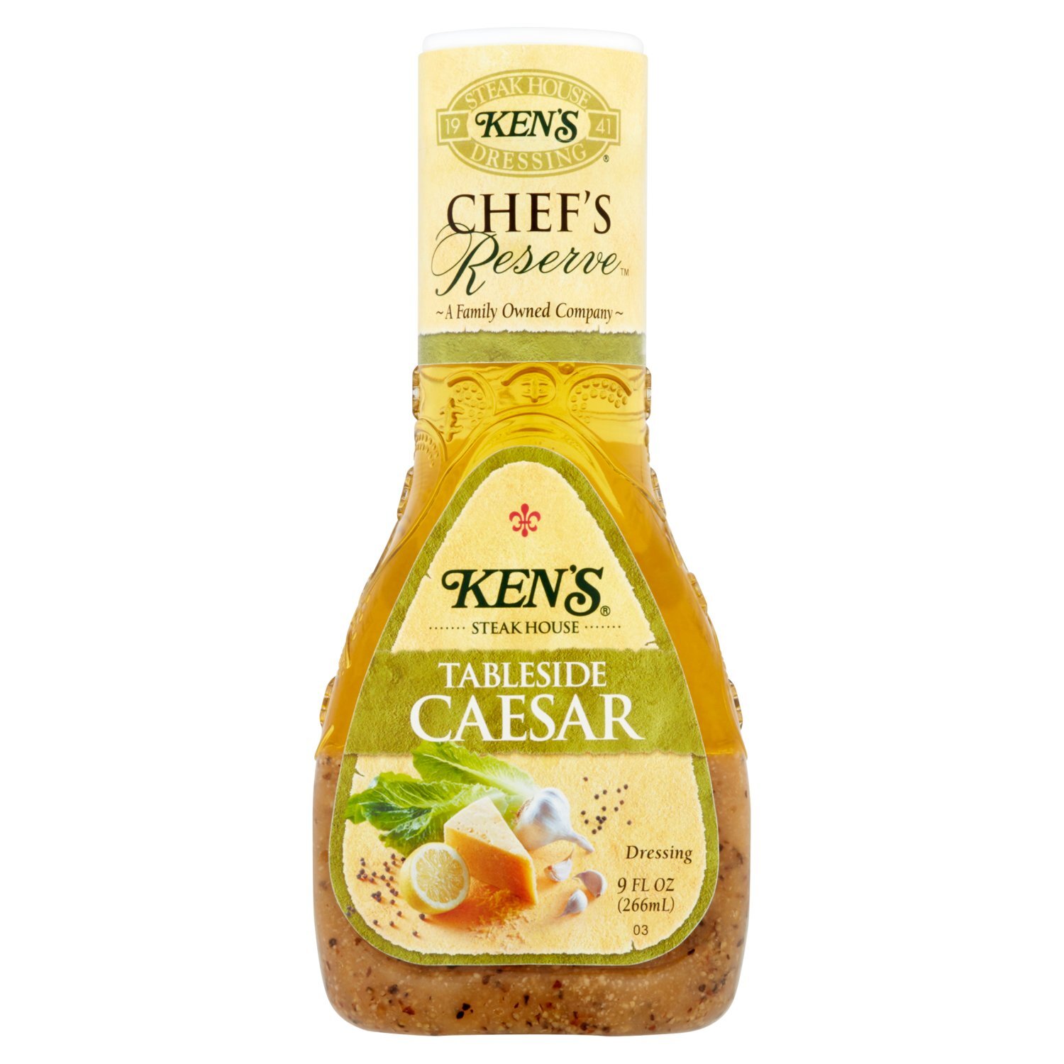red lobster caesar dressing brand Ken's Steak House Chef's Reserve Tableside Caesar Dressing, 9 fl oz