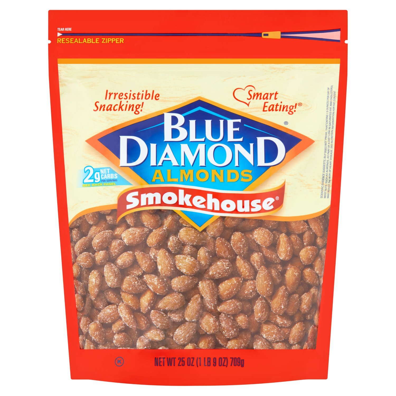 Blue Diamond Almonds Smokehouse Almonds, 25 oz Image 1 of 6