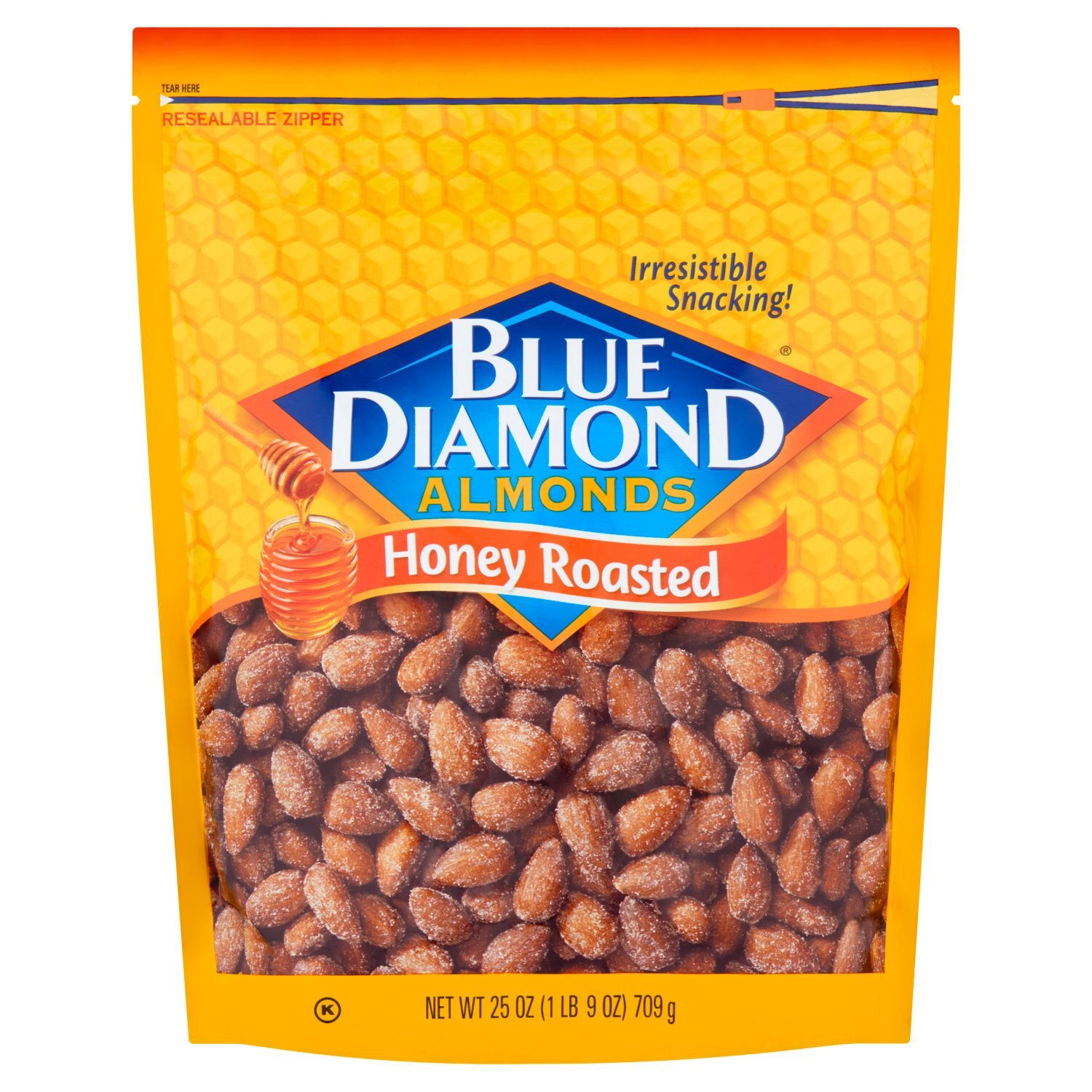 Blue Diamond Almonds Honey Roasted Almonds, 25 oz Image 1 of 6