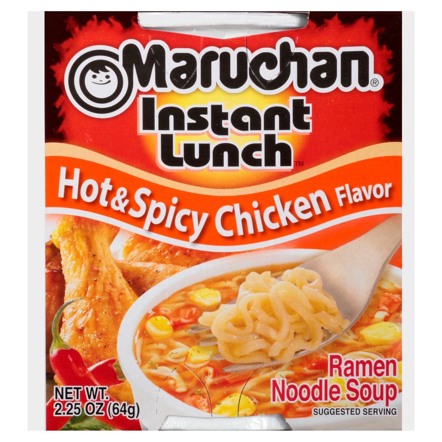 Maruchan Instant Lunch Hot & Spicy Chicken Flavor Ramen Noodle