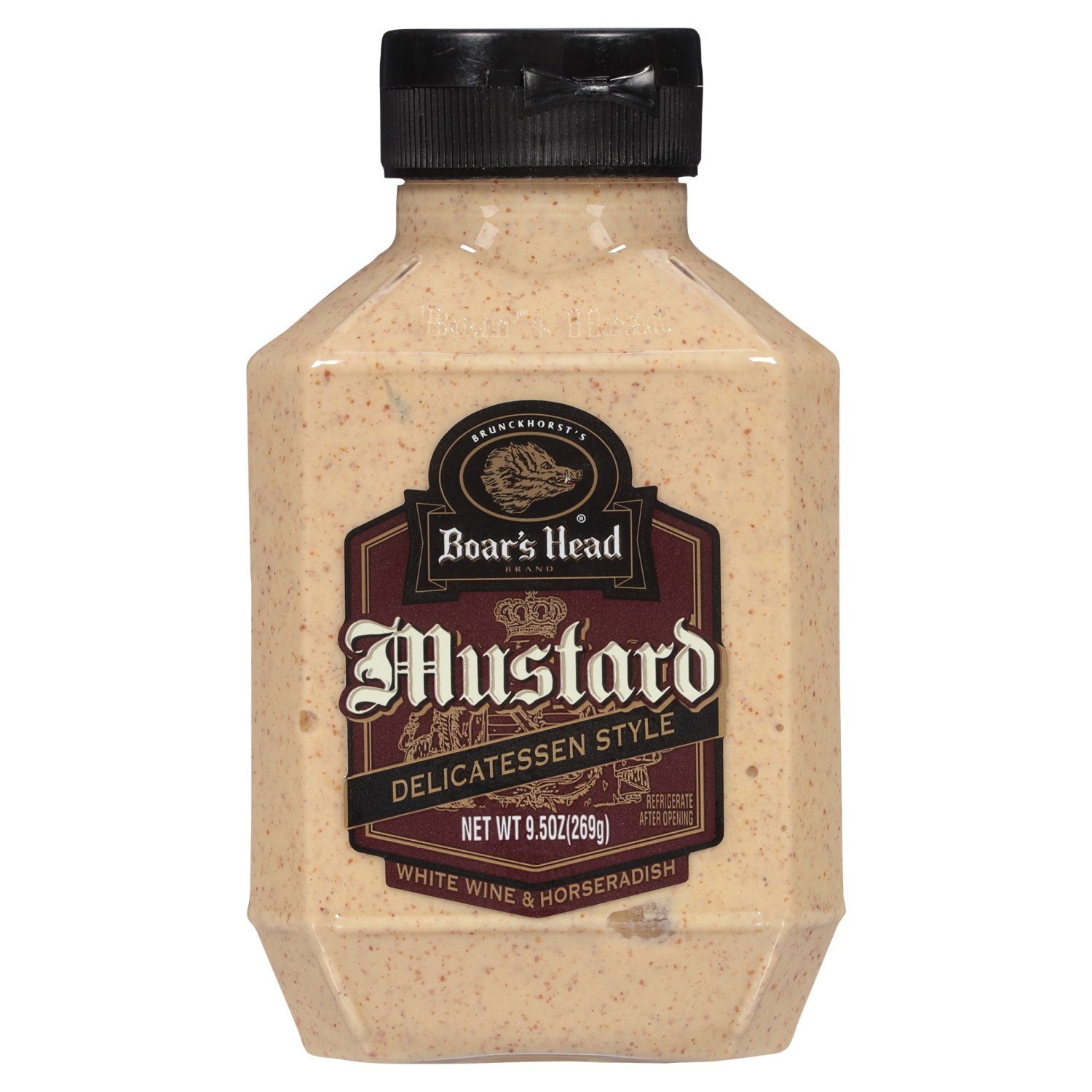 Boar's Head Delicatessen Style Mustard, 9.5 oz Image 1 of 9