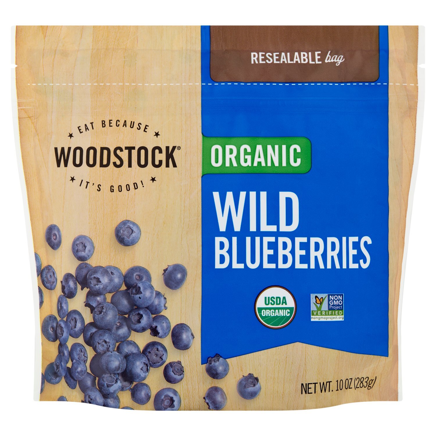 Woodstock Organic Wild Blueberries, 10 oz - Fairway