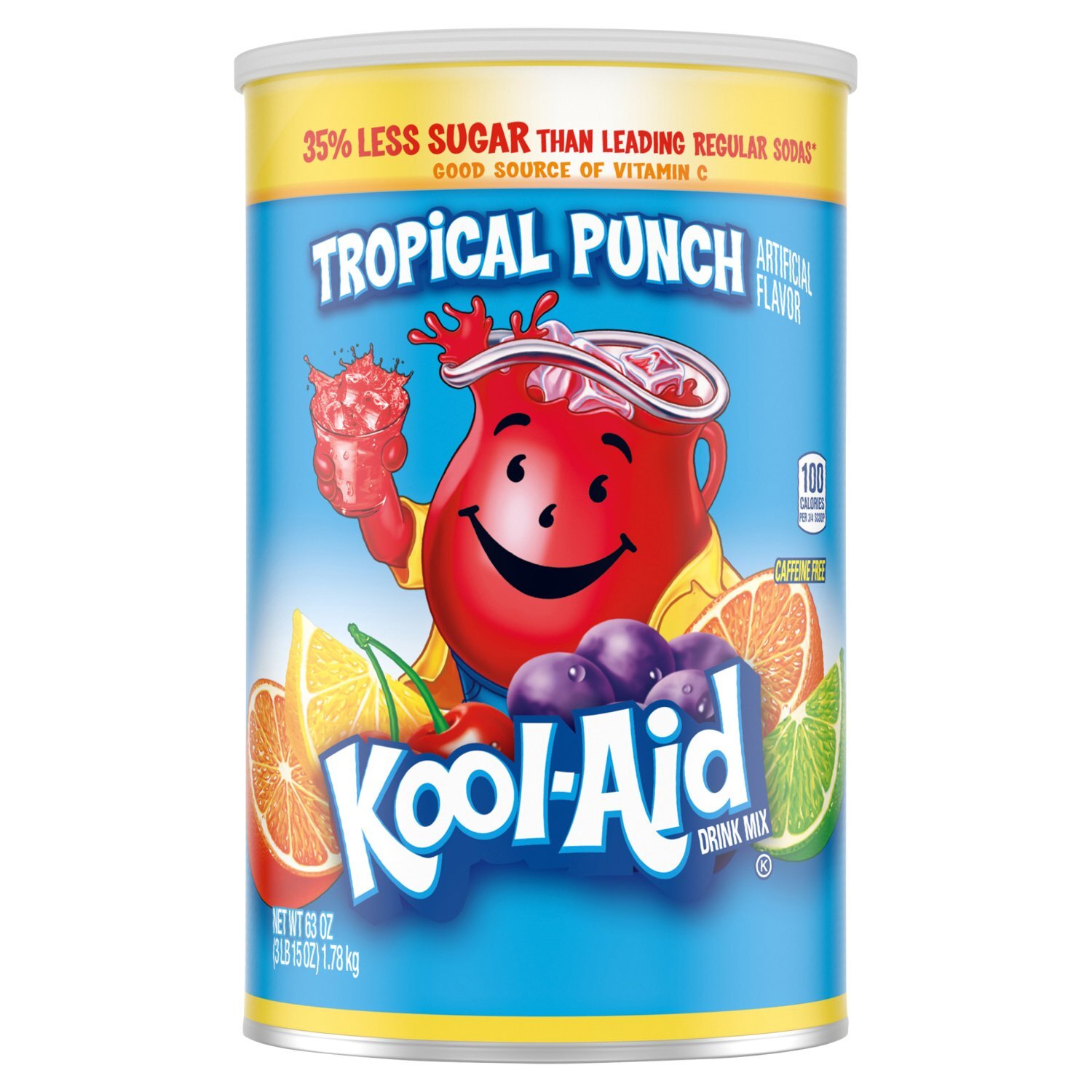 Kool-Aid Tropical Punch Drink Mix, 63 oz - The Fresh Grocer
