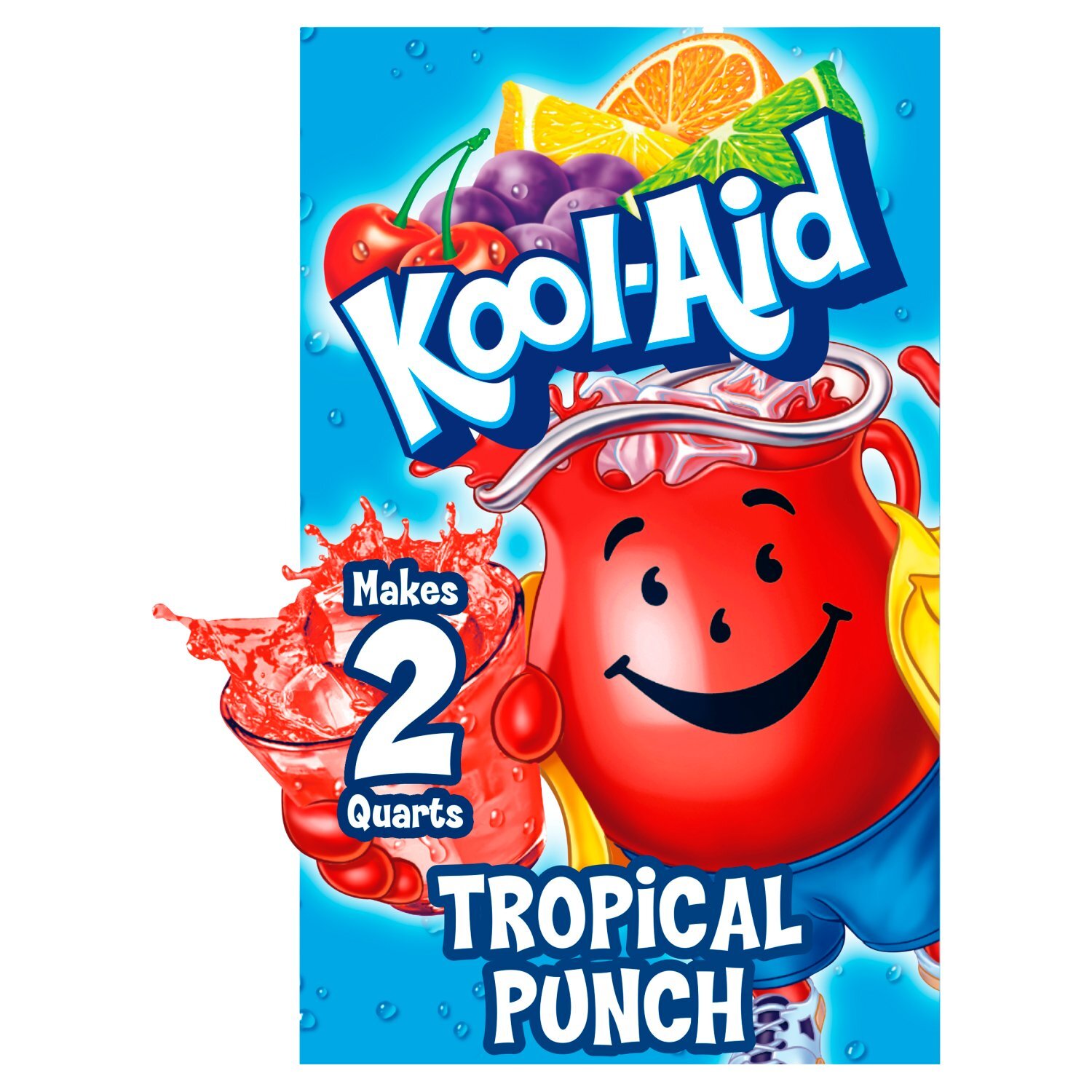 Kool-Aid Tropical Punch Unsweetened Drink Mix, 0.16 oz Image 1 of 7