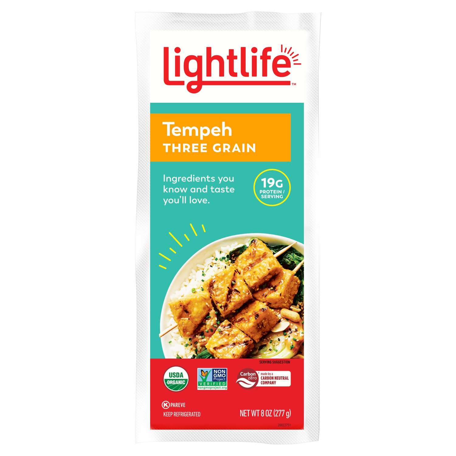 Organic 3 Grain Tempeh