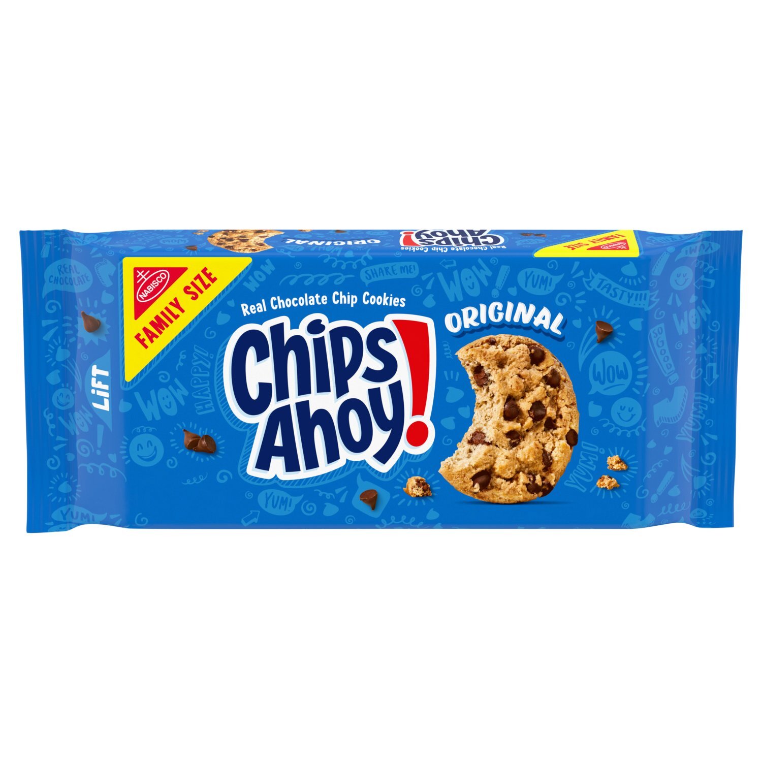 CHIPS AHOY! Original Chocolate Chip Cookies, Family Size, 18.2 oz