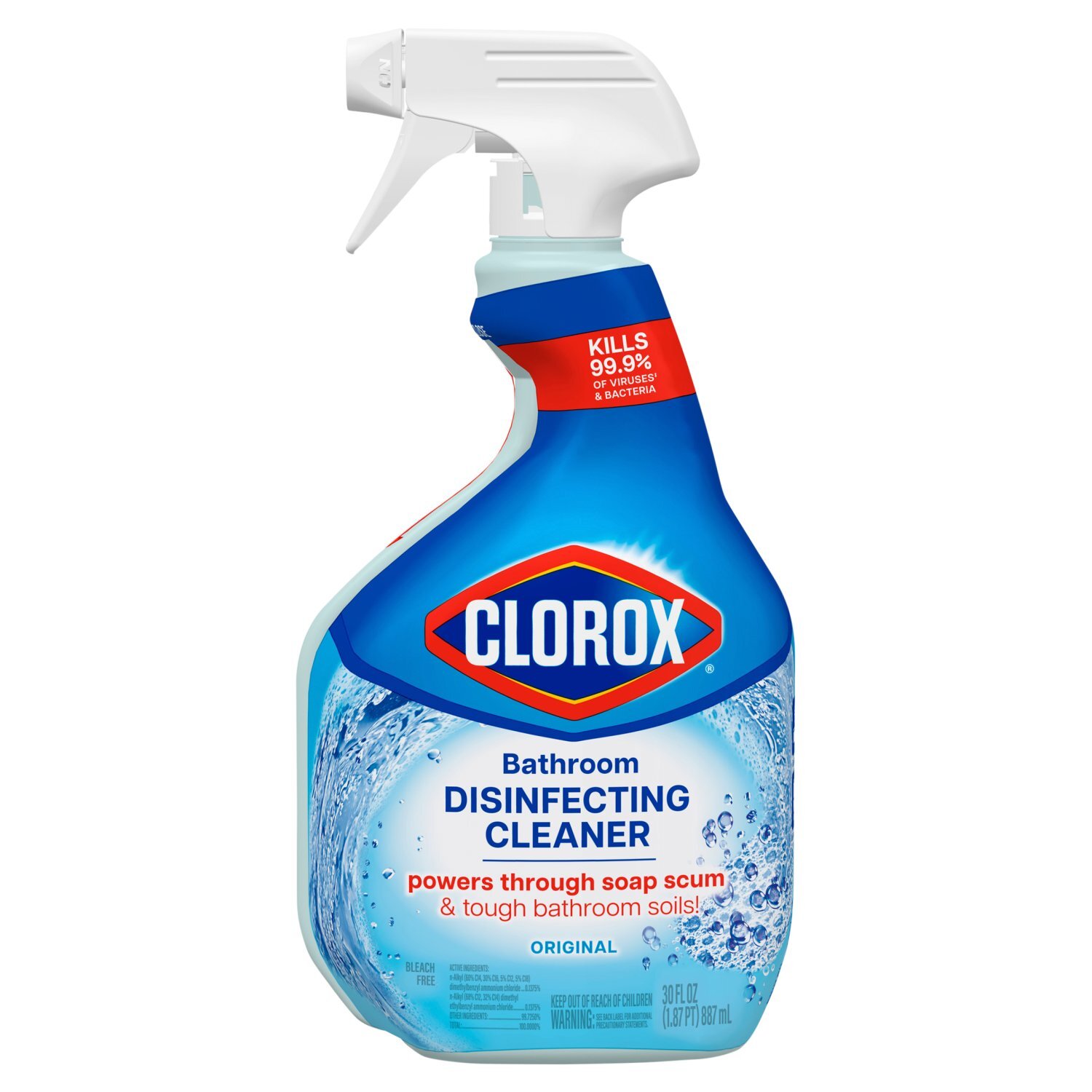 Clorox Original Bathroom Disinfecting Cleaner, 30 fl oz Image 1 of 9