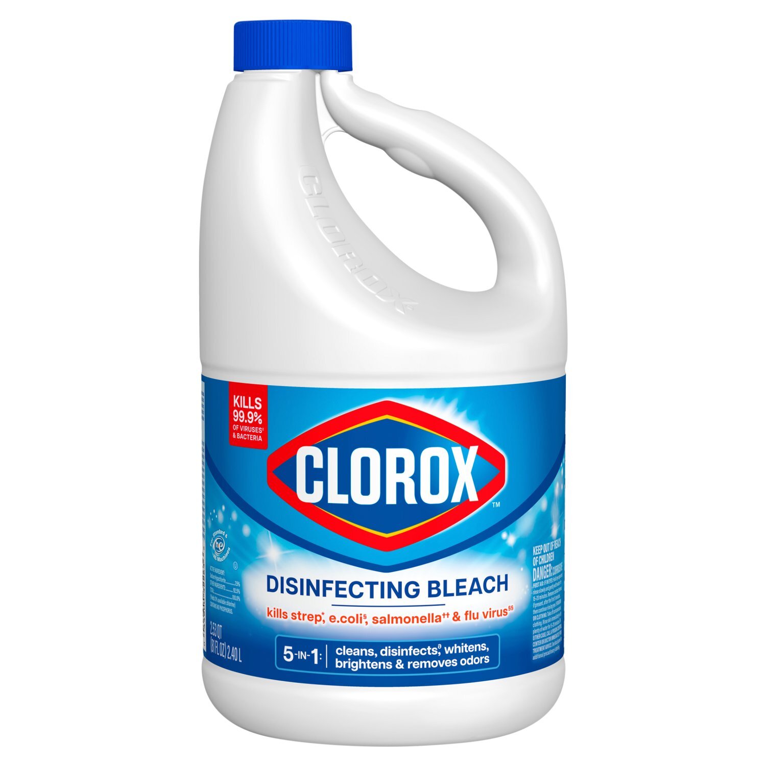 Clorox Disinfecting Bleach, 81 fl oz Image 1 of 11