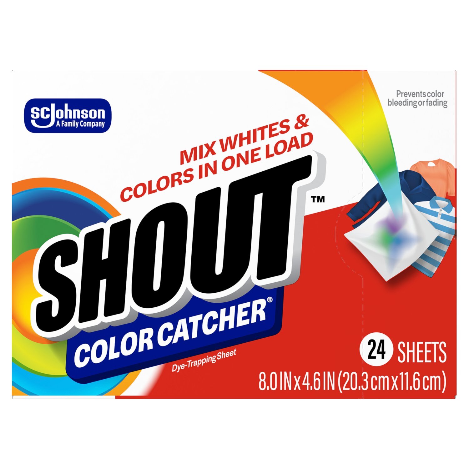 Shout Color Catcher Dye-Trapping Sheets, 24 count Image 1 of 15