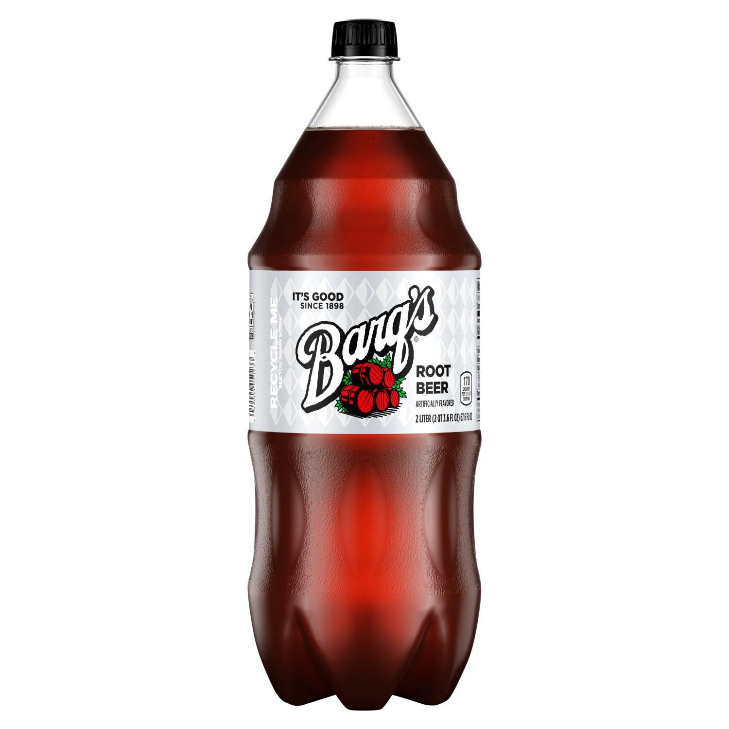 Barq's Root Beer Soda, 67.6 fl oz Image 1 of 6