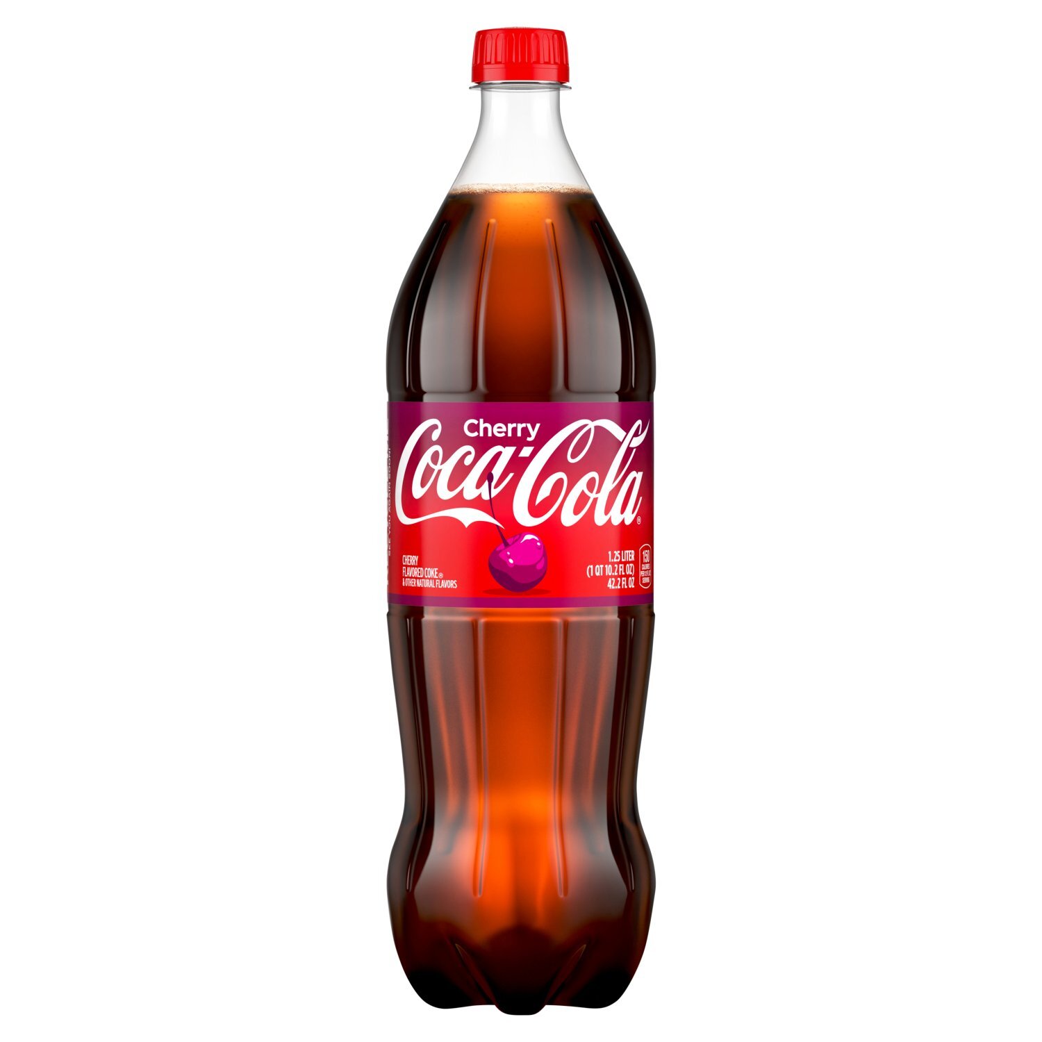 Coca-Cola Cherry Flavored Coke, 1.25 liter - Fairway
