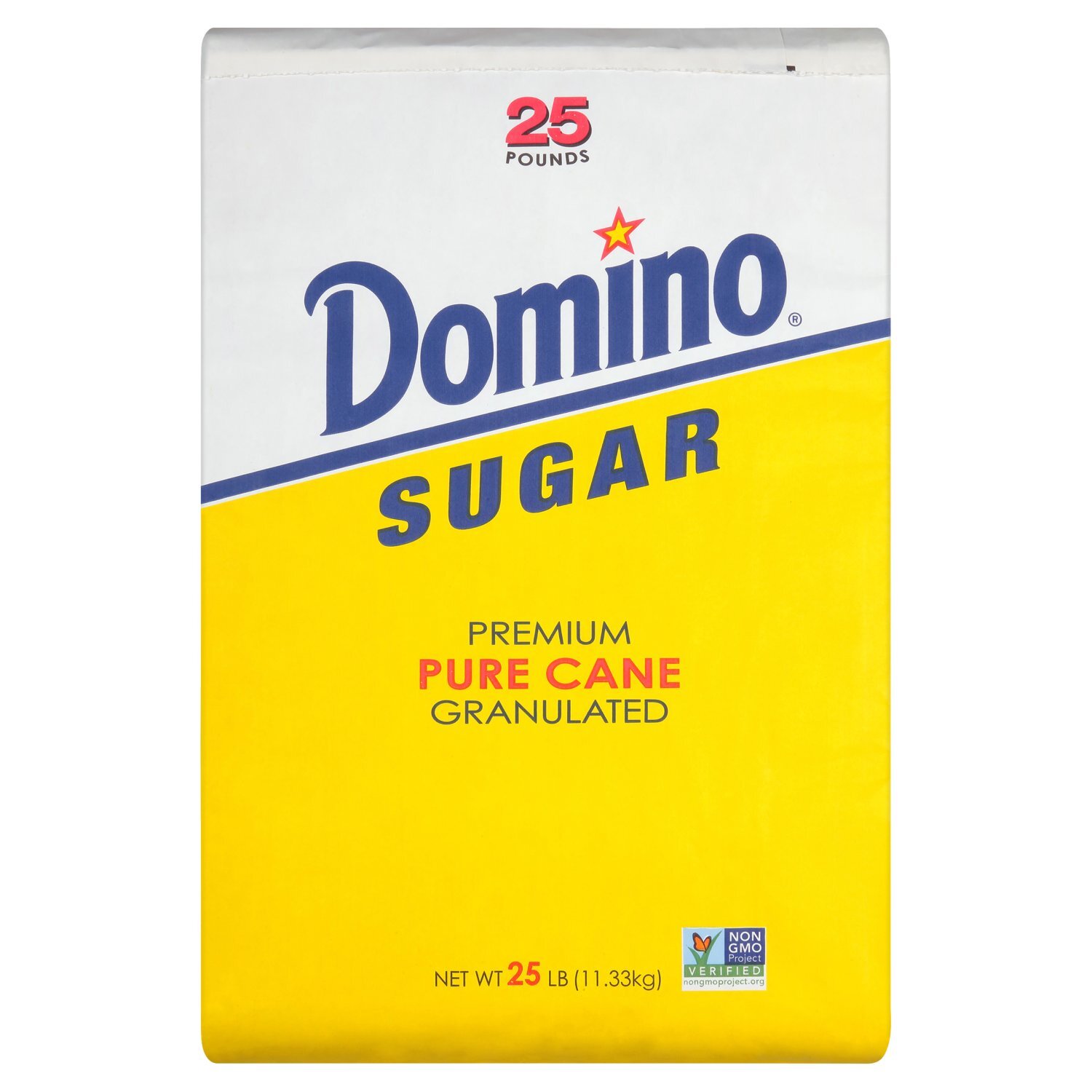Domino Premium Pure Cane Granulated Sugar, 25 lb Image 1 of 6