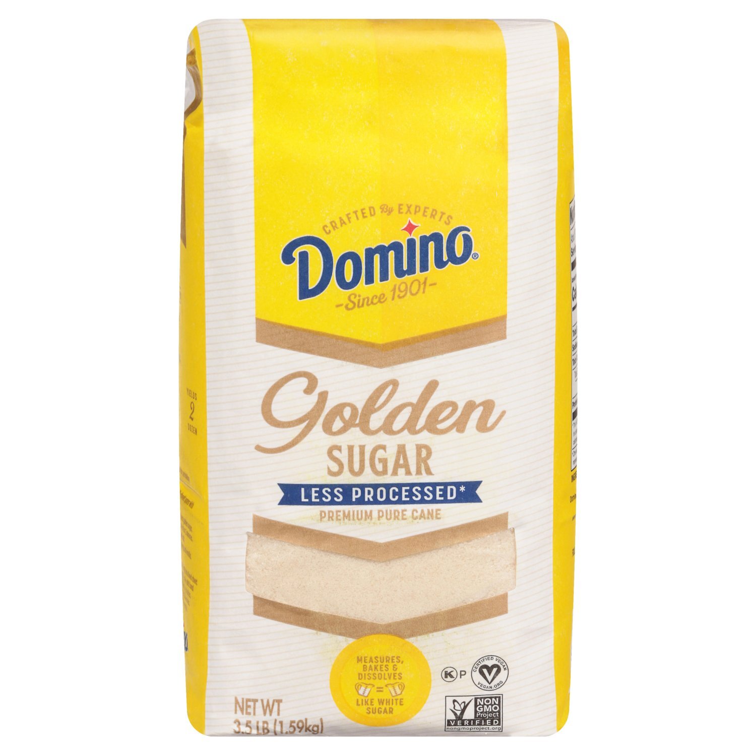 エルセーヌ　ソンデュボーサプリメント　NO.777 Domino Less Processed Premium Pure Cane Golden Sugar, 3.5 lb - The