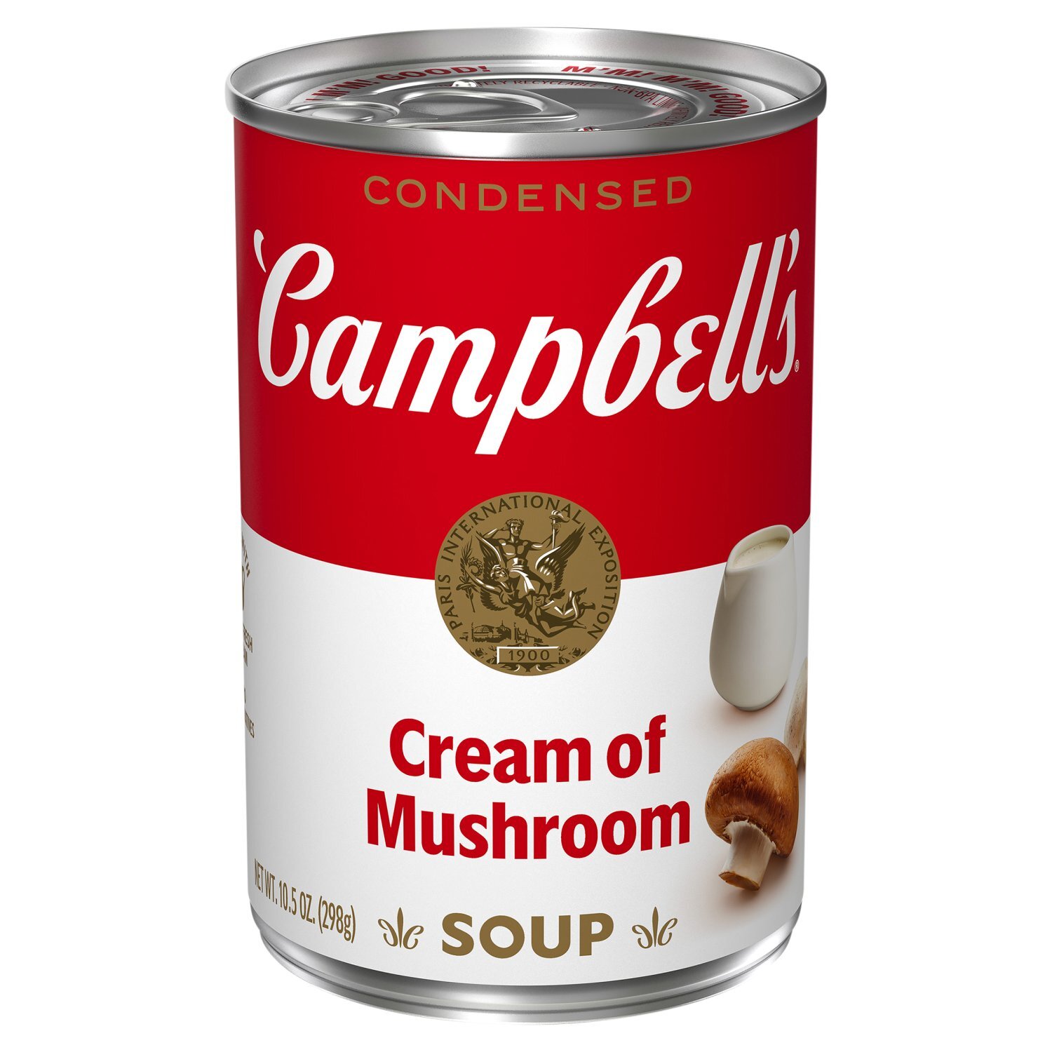 Campbell's Condensed Cream of Mushroom Soup, 10.5 oz Image 1 of 7
