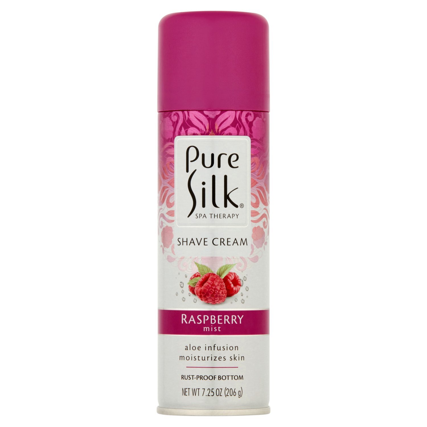 Pure Silk Spa Therapy Raspberry Mist Shave Cream, 7.25 oz - The