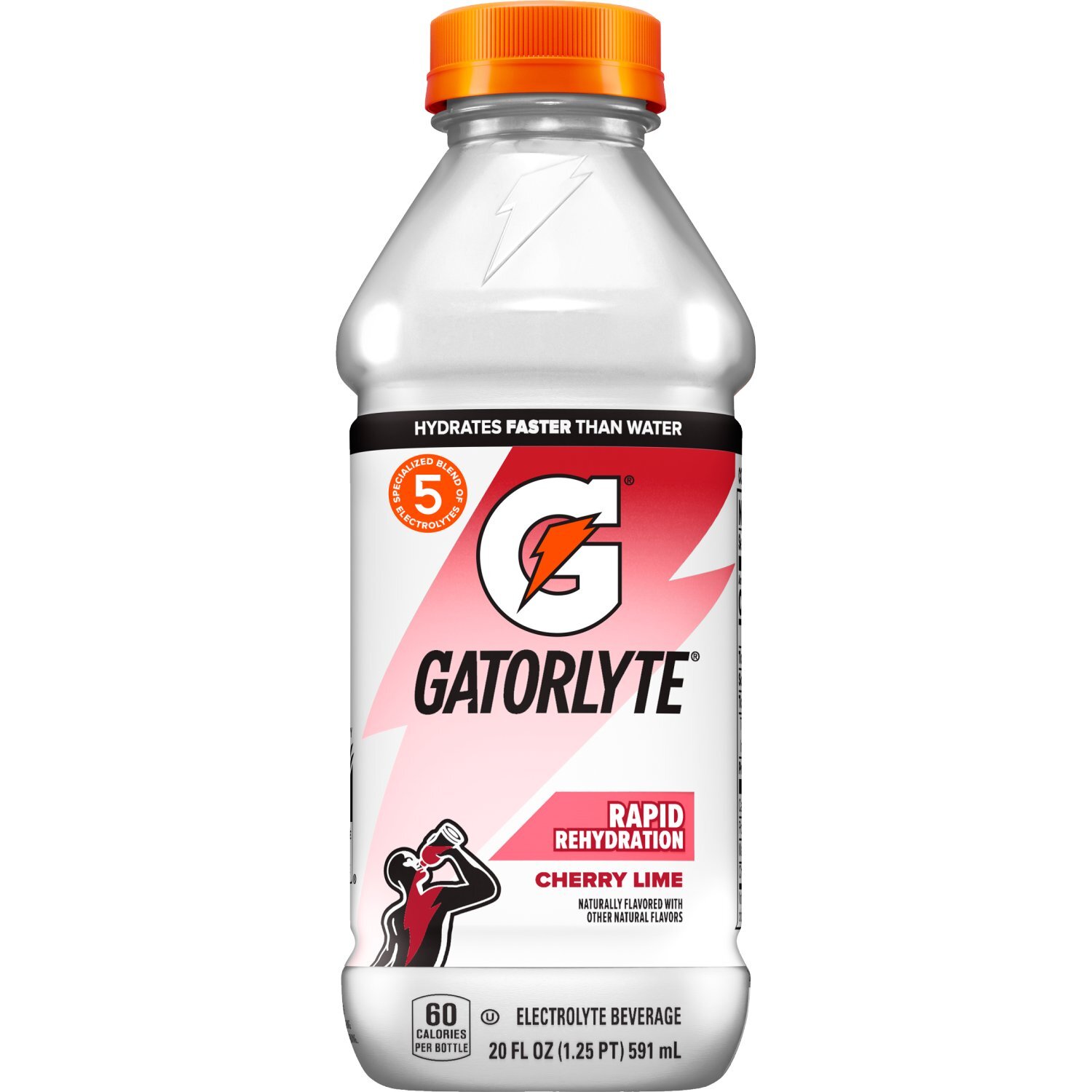 Gatorade Gatorlyte Rapid Rehydration Electrolyte Beverage Cherry