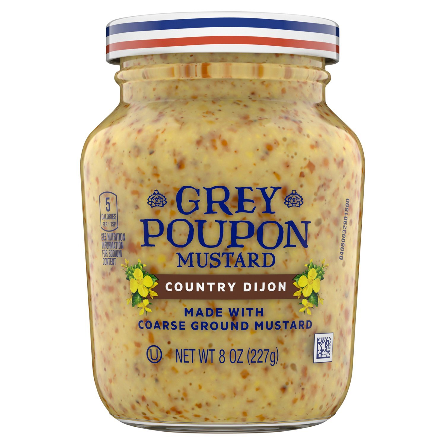 Grey Poupon Country Dijon Coarse Ground Mustard, 8 oz Image 1 of 6