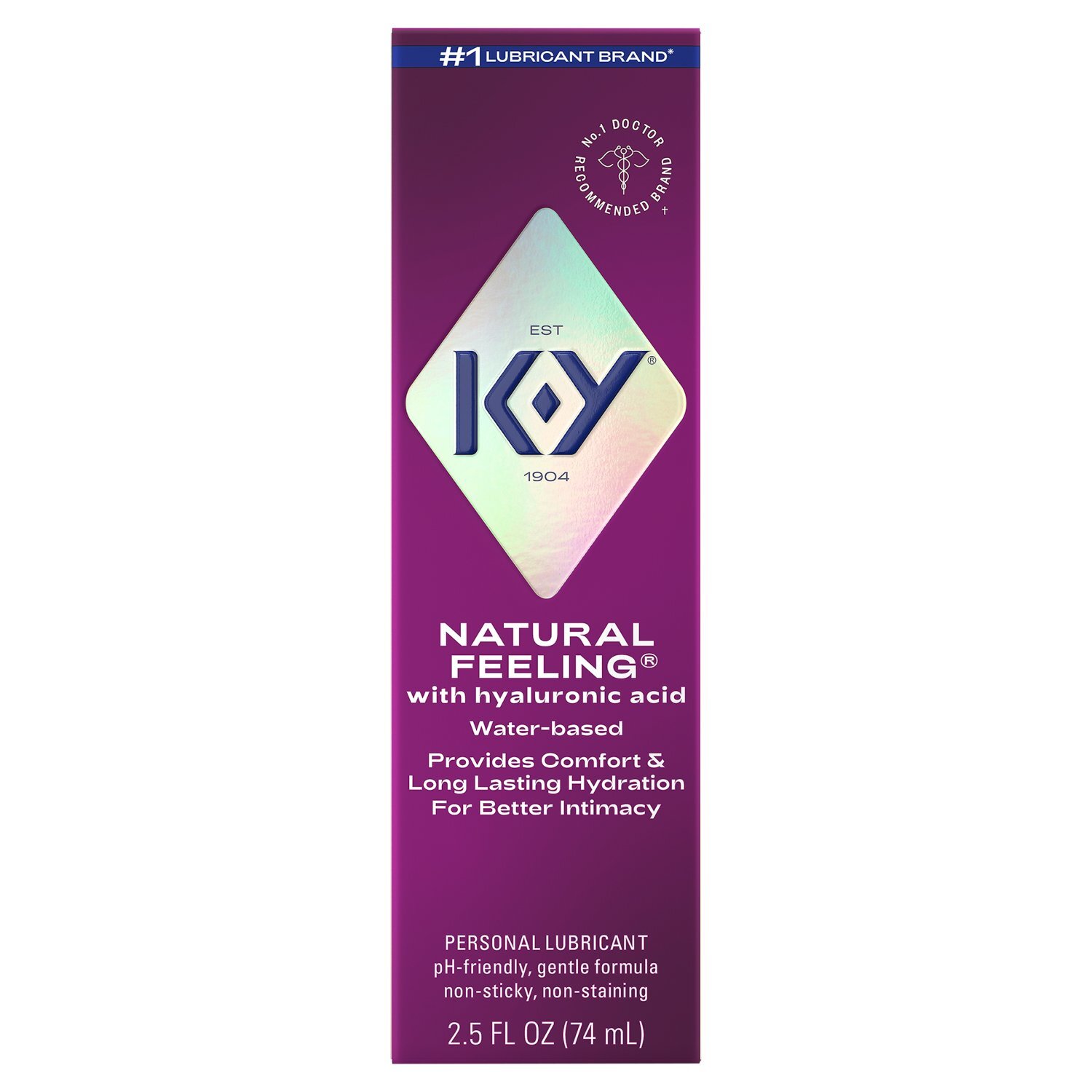 K-Y Natural Feeling Personal Lubricant, 2.5 fl oz - The Fresh Grocer