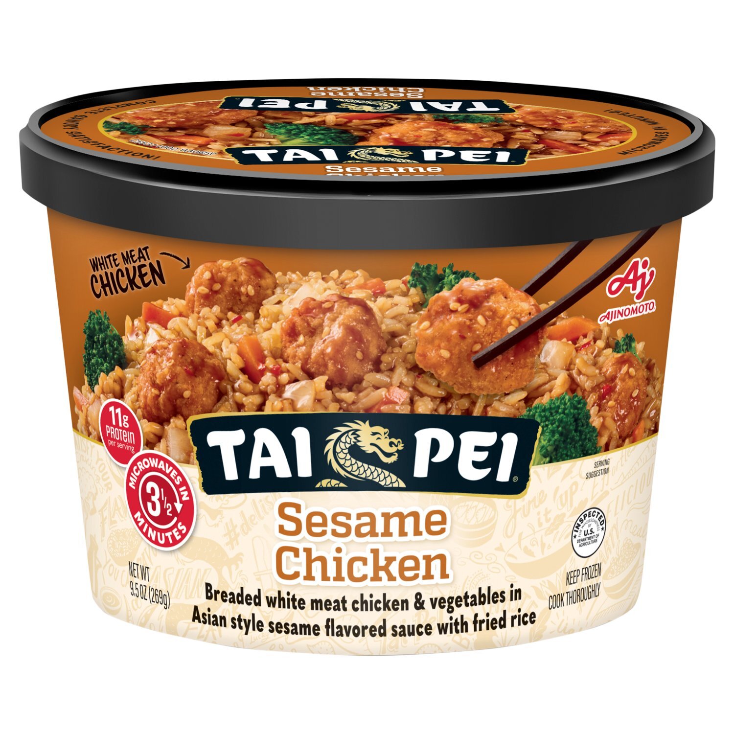 chickenページ Ajinomoto Tai Pei Sesame Chicken, 9.5 oz - The Fresh Grocer