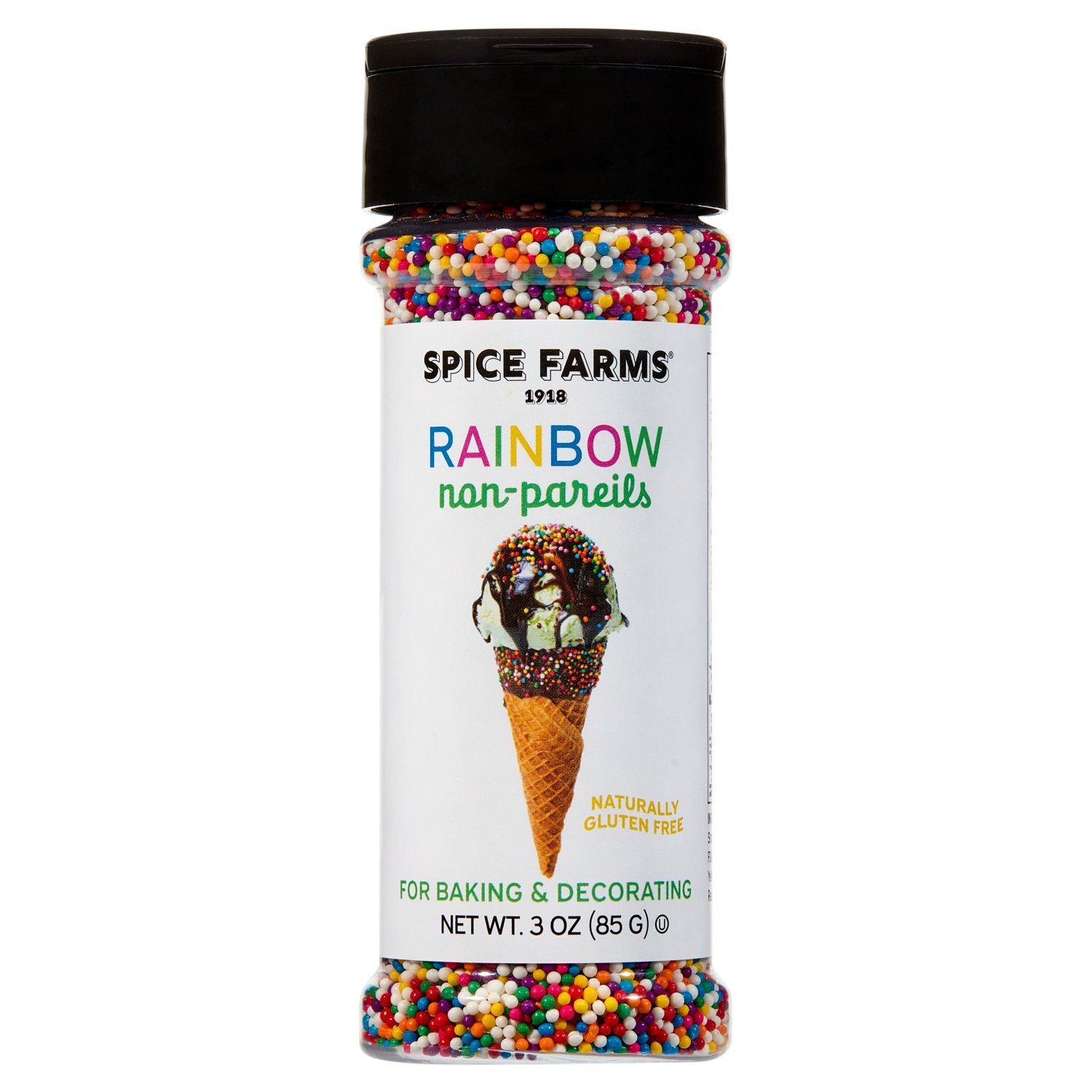 Spice Farms Rainbow Non-Pareils, 3 oz - The Fresh Grocer