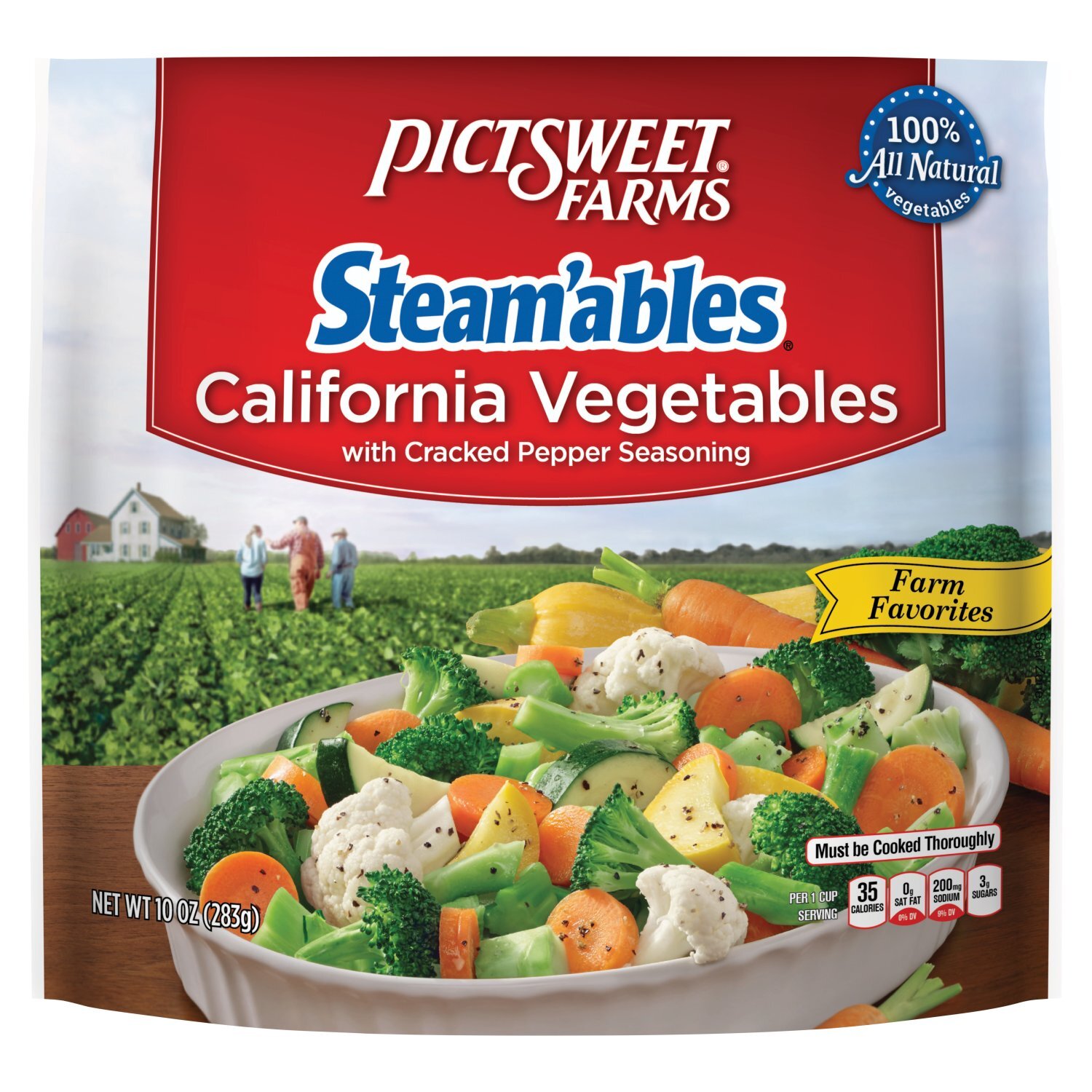 Pictsweet Farms Steam'ables California Vegetables, 10 oz Image 1 of 6