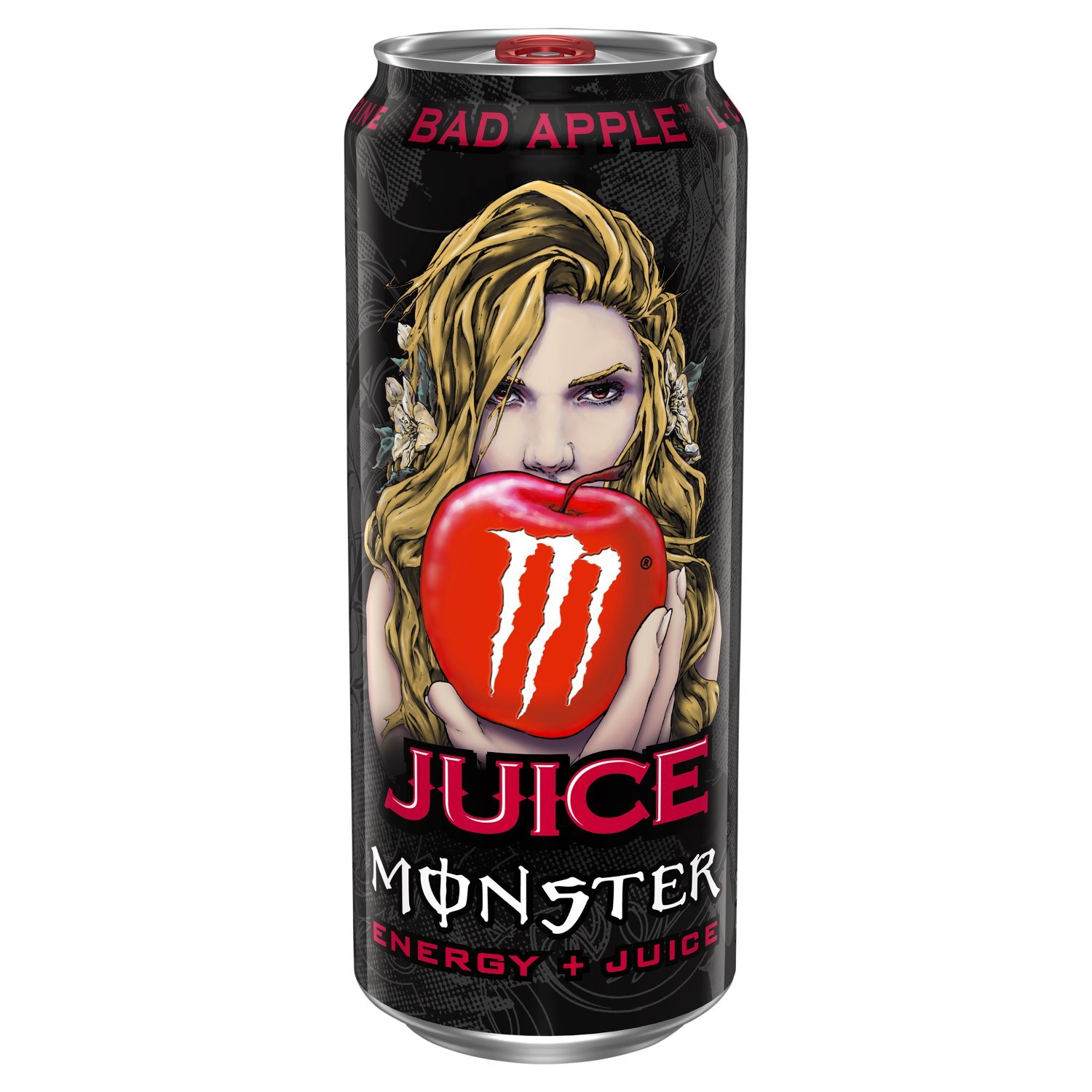nn apple juice drink with l carnitine plus Juice Monster Bad Apple Energy Drink, 16 fl oz
