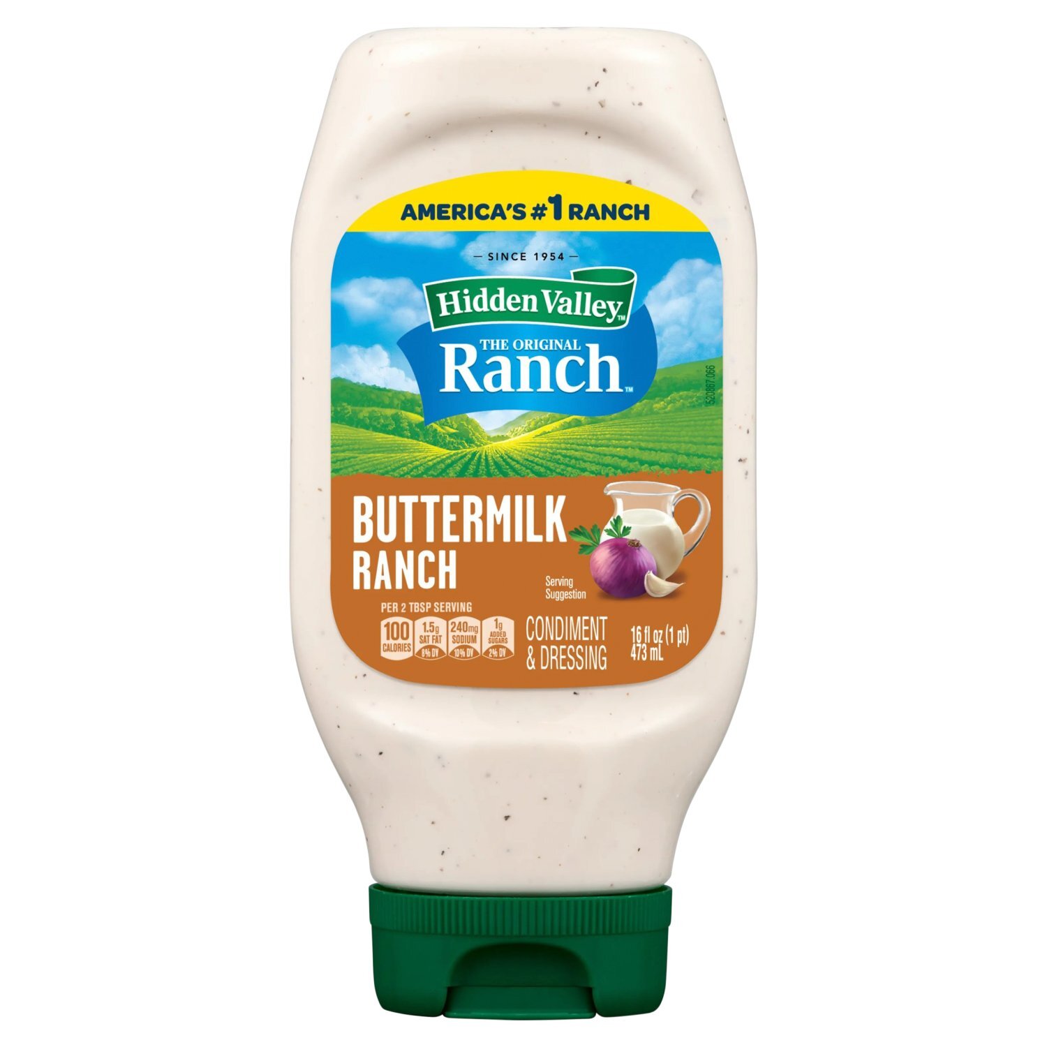 hidden valley dressing Original Ranch 24fl oz this dressing has a variety of uses for your menu Ventura Foods Hidden Valley Original