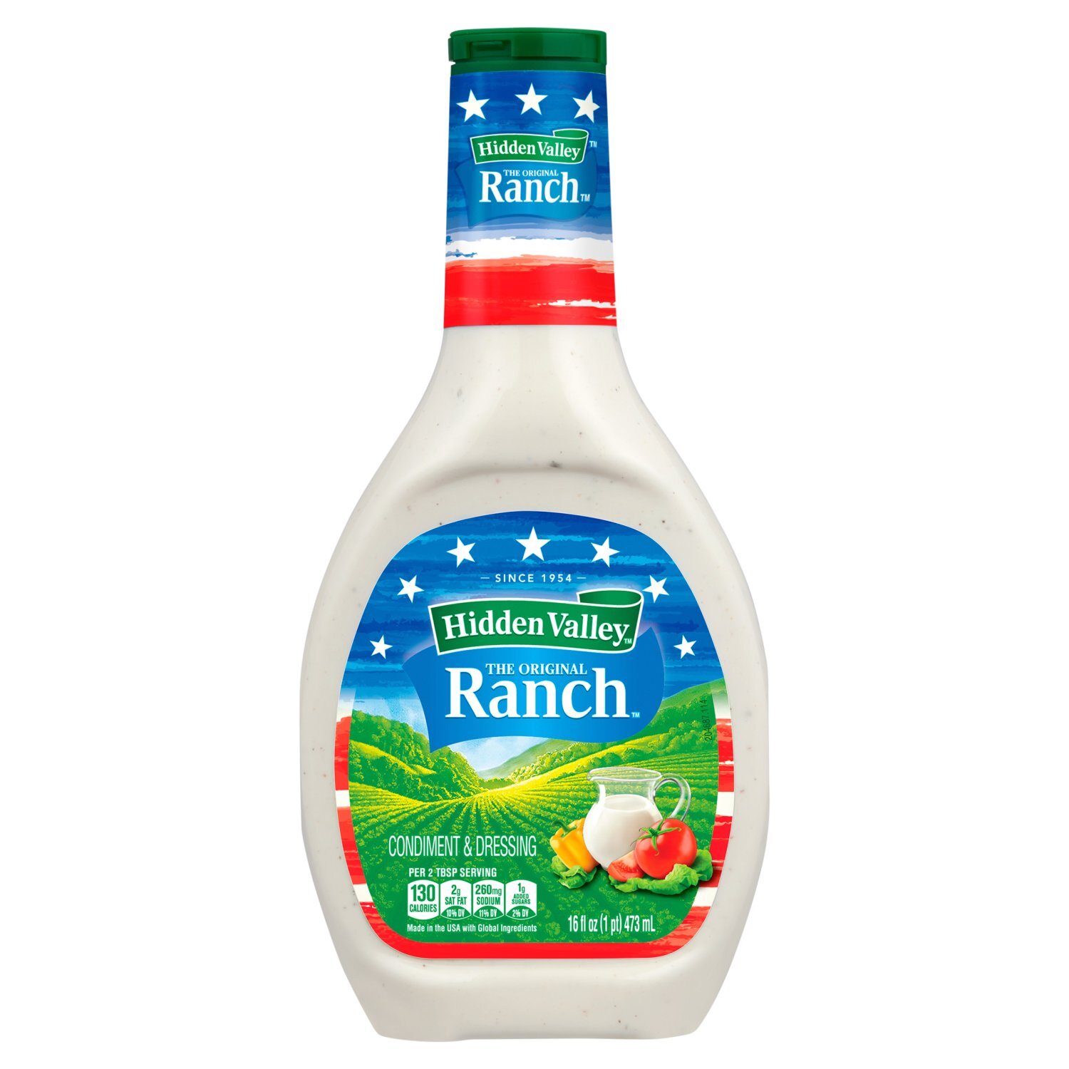 Hidden Valley The Original Ranch Condiment & Dressing, 16 fl oz Image 1 of 12